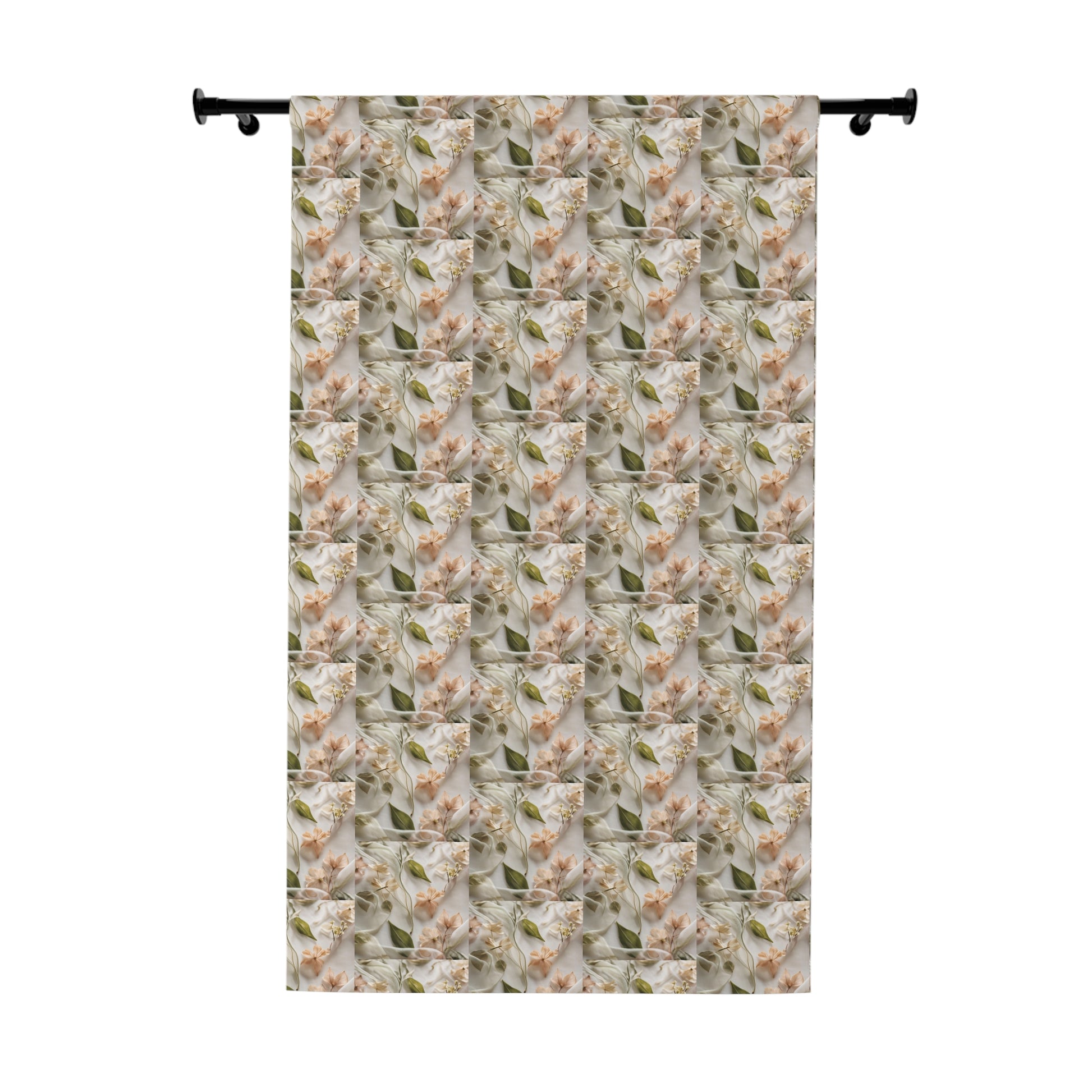 Botanical Elegance Window Curtains (1 Piece)