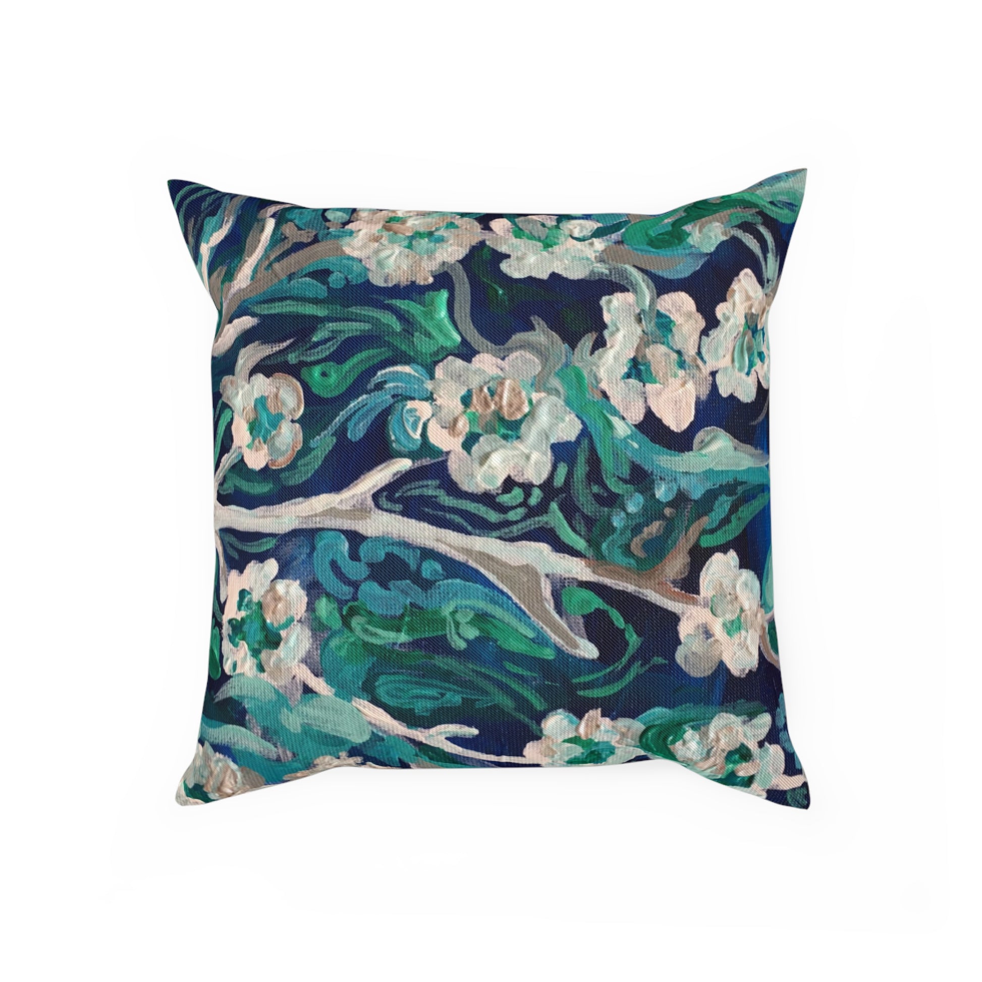 Flowers at Water by Almendrohome Pillow