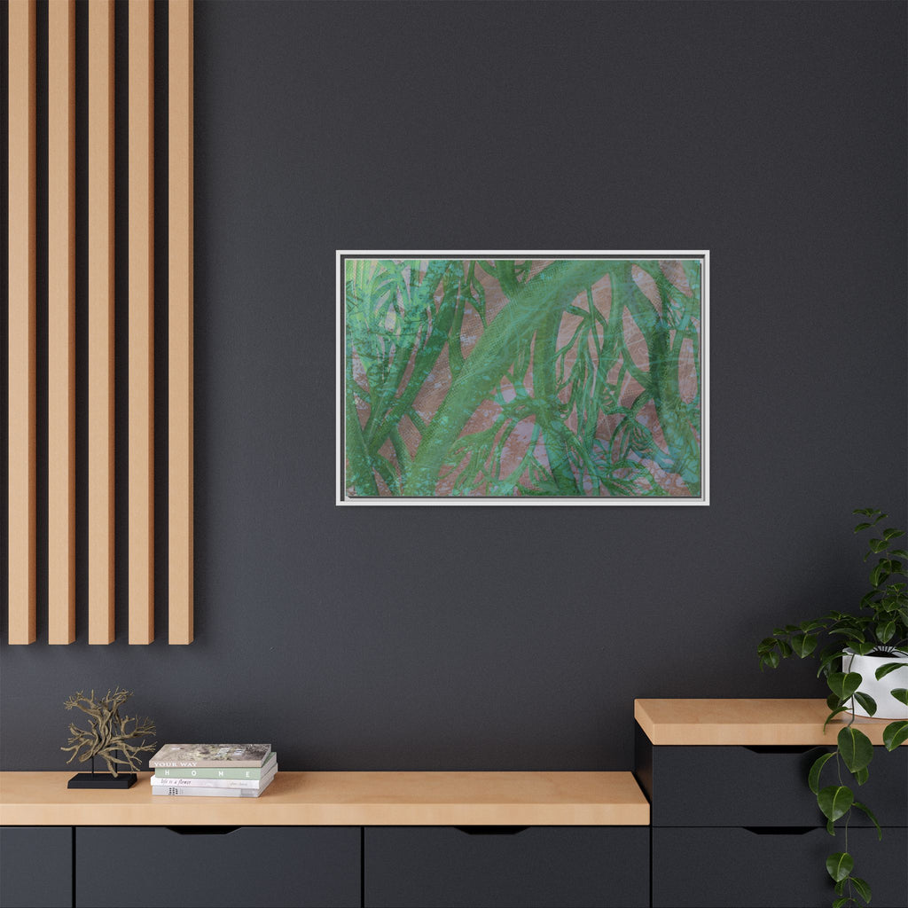 Inner Depths Framed Canvas Art