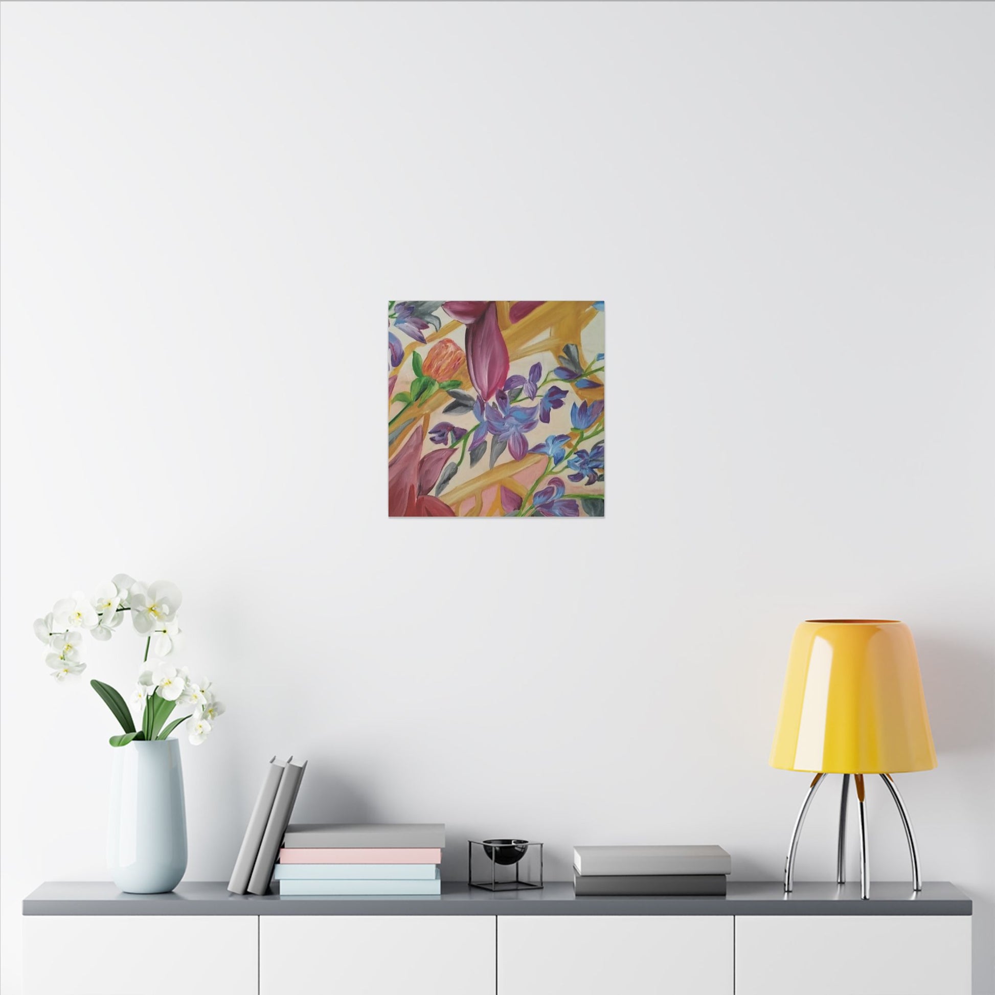 'A Dream of Flowers' Canvas