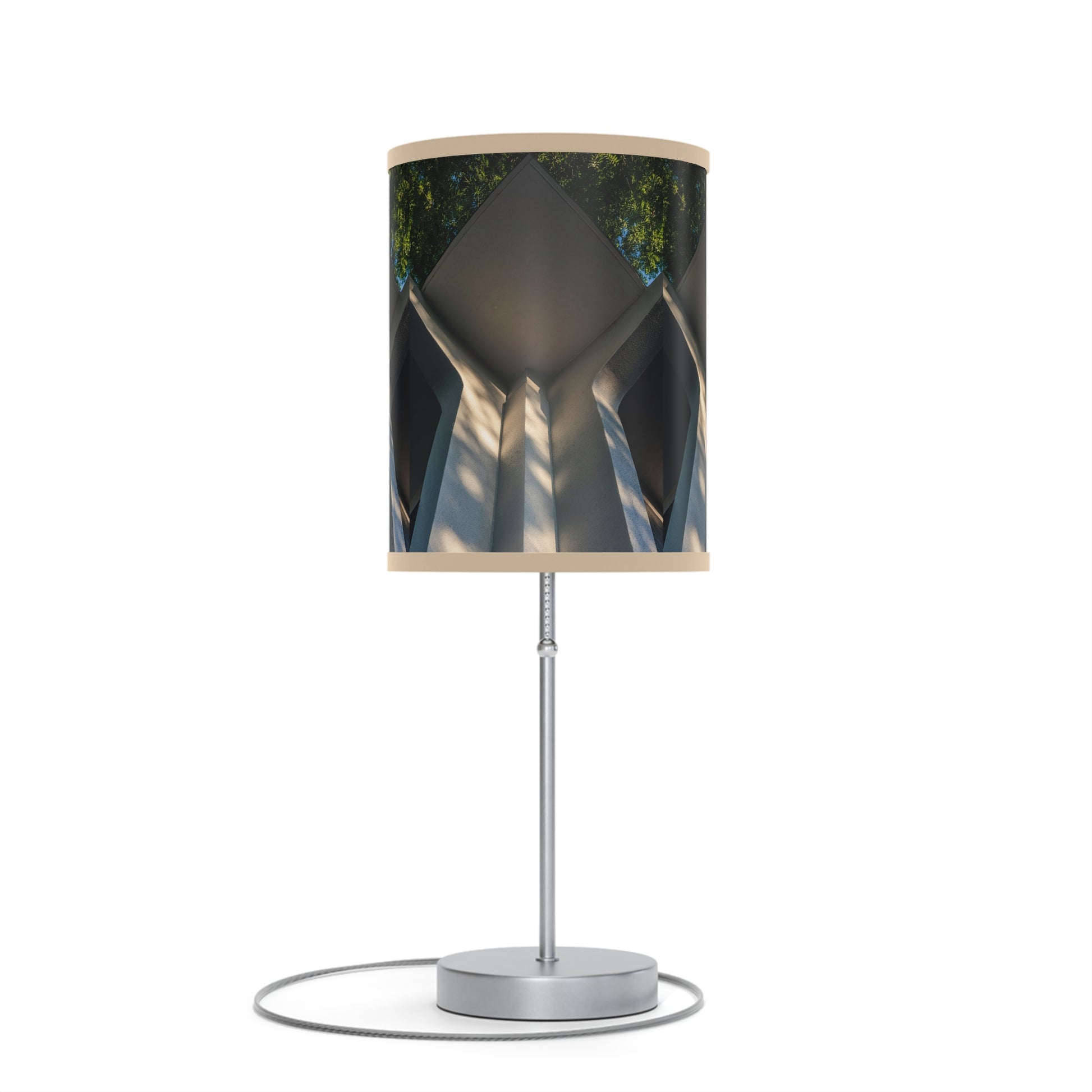 Geometric Corner Table Lamp