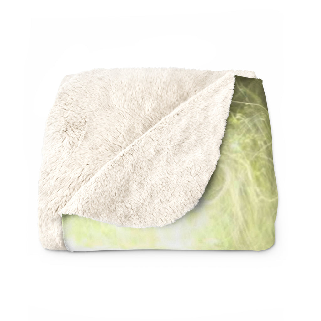 Sage Godrei x Neurodivergent Synergy Sherpa Fleece Blanket