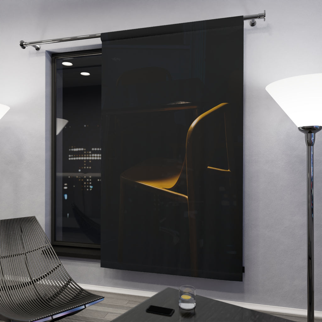 Shadow Chair Window Curtains (1 Piece)