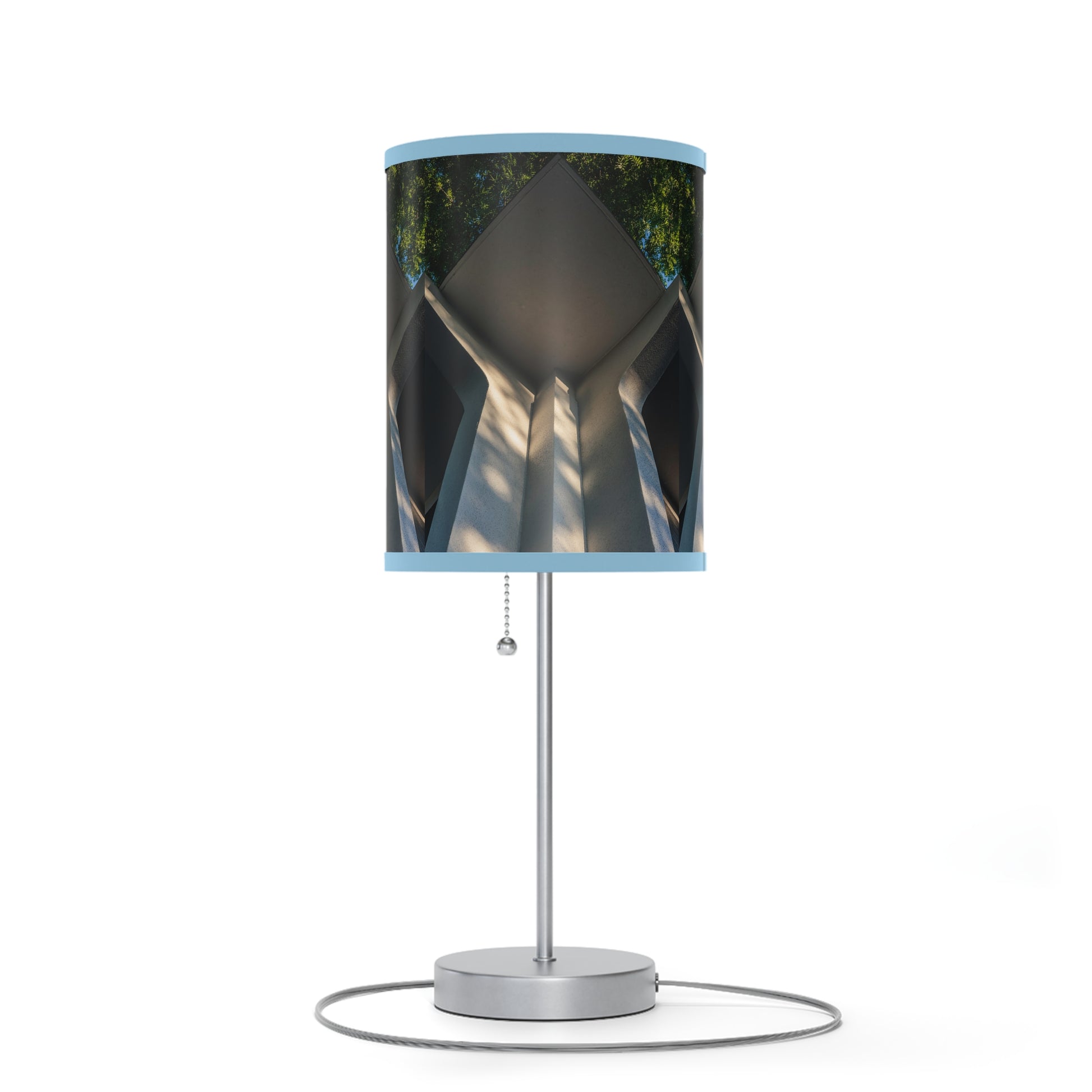 Geometric Corner Table Lamp
