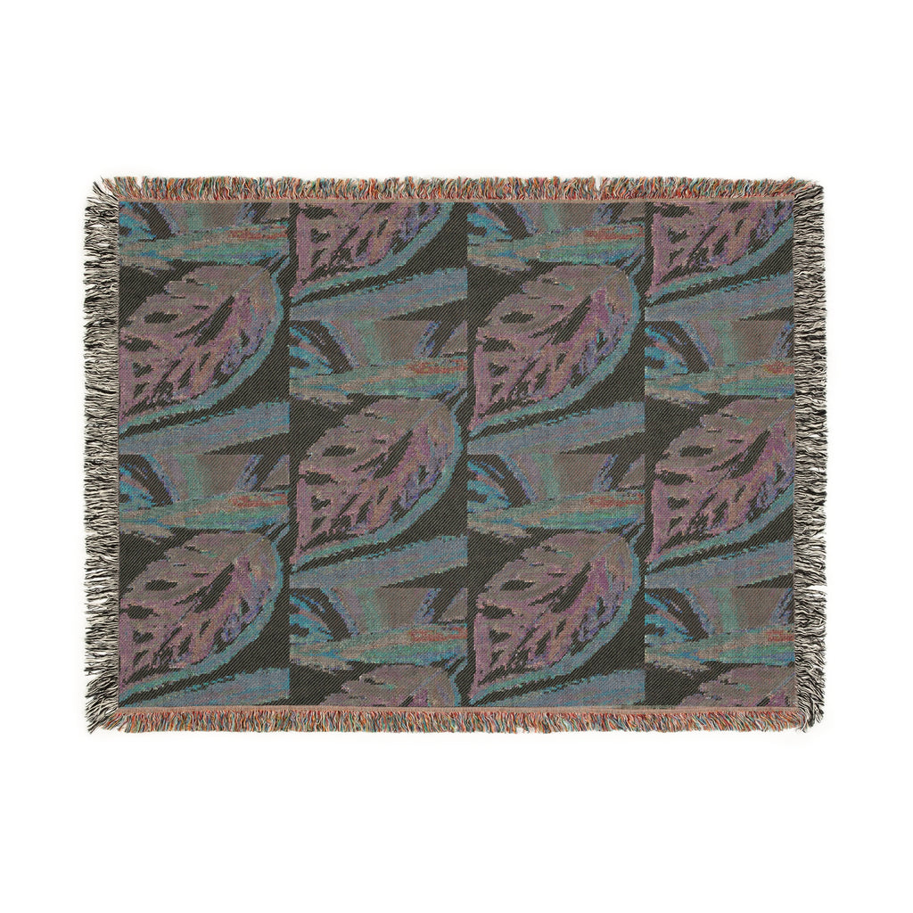 The Leaf  100% Cotton Cozy Blanket
