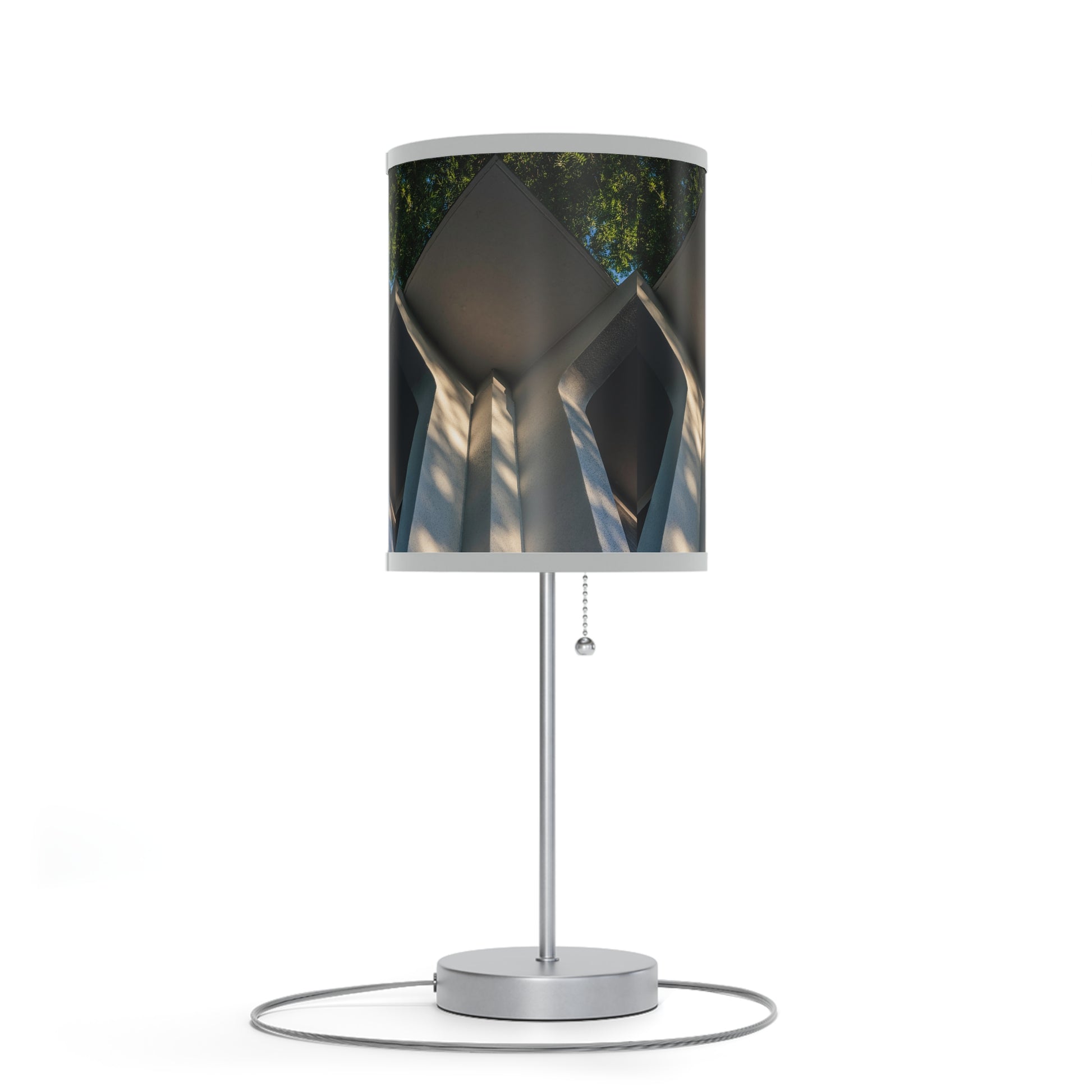 Geometric Corner Table Lamp