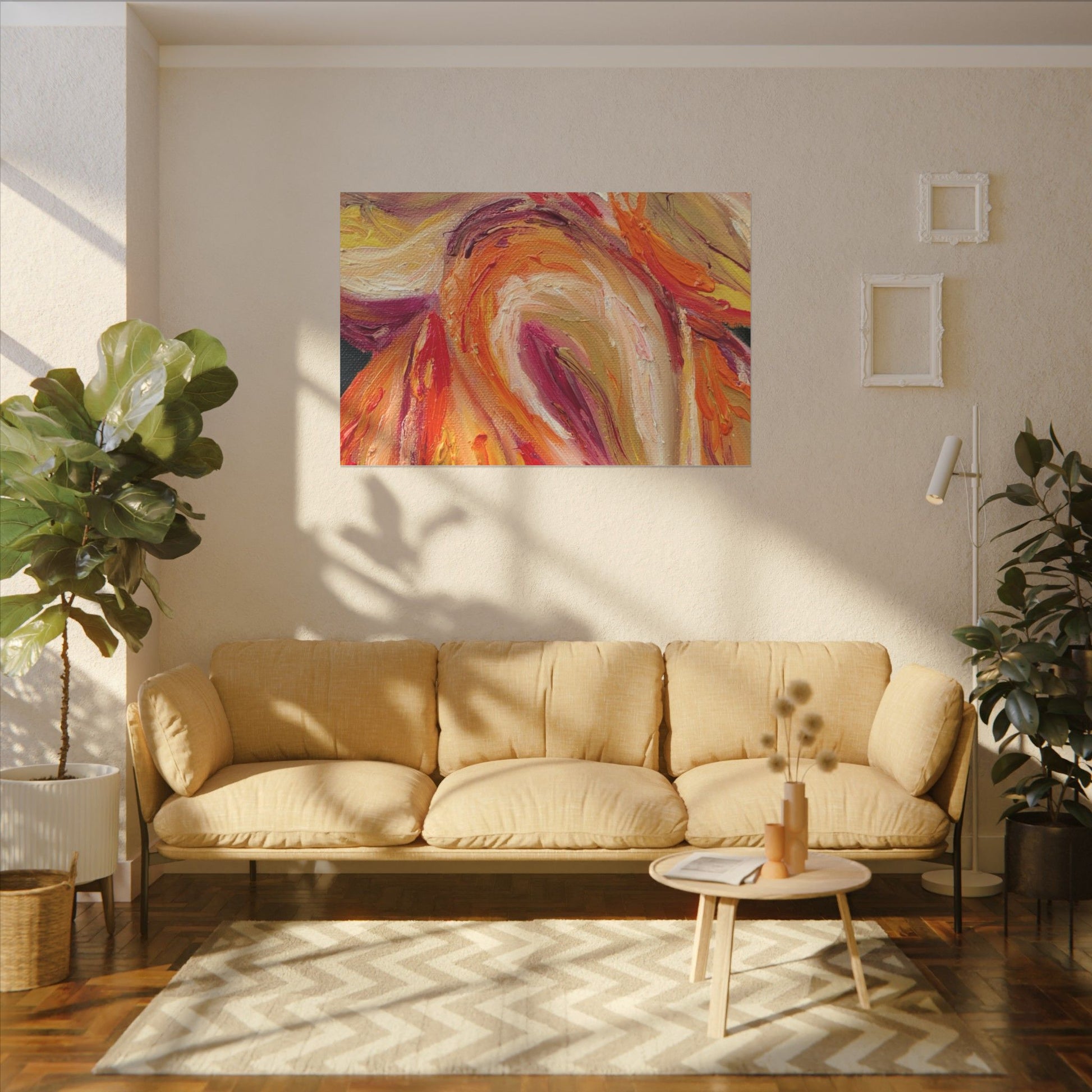 ' A Dramatic Awakening' Canvas