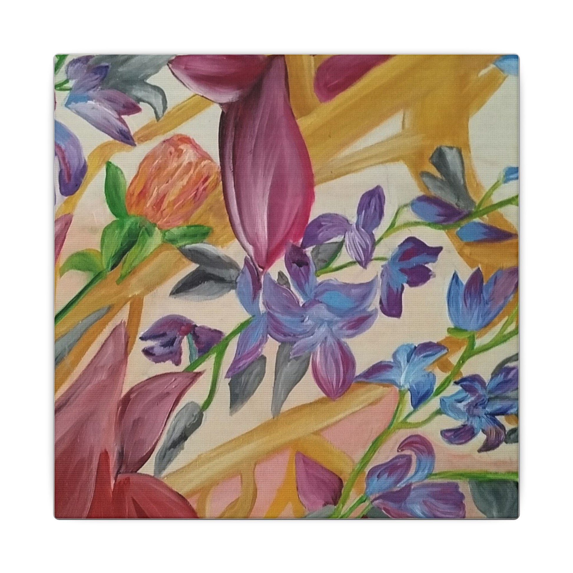 'A Dream of Flowers' Canvas