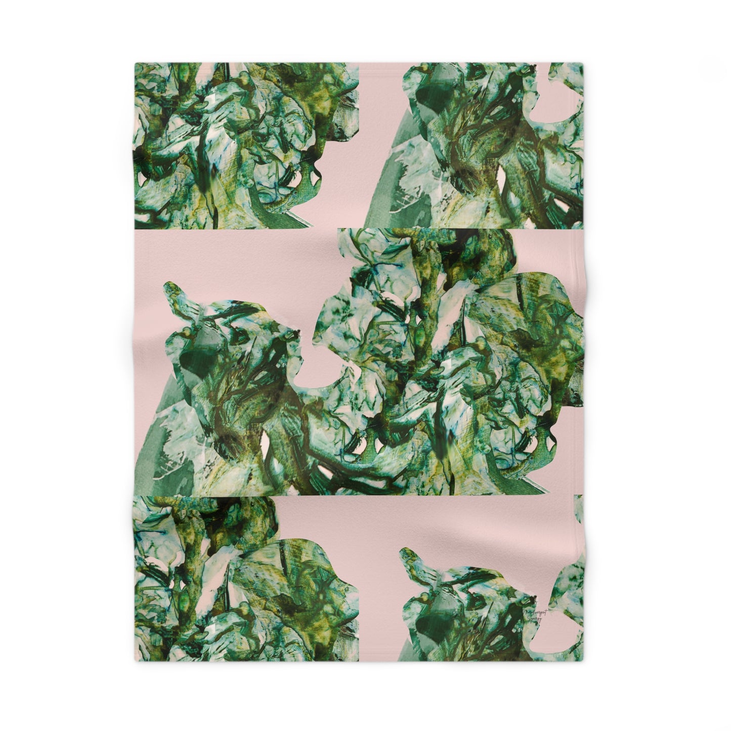 Vegetating by Lu Meng Soft Fleece Baby Blanket