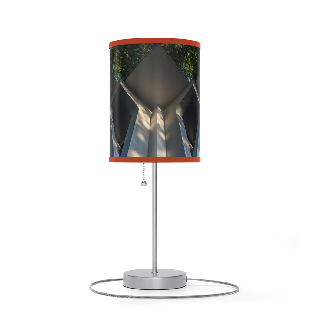 Geometric Corner Table Lamp