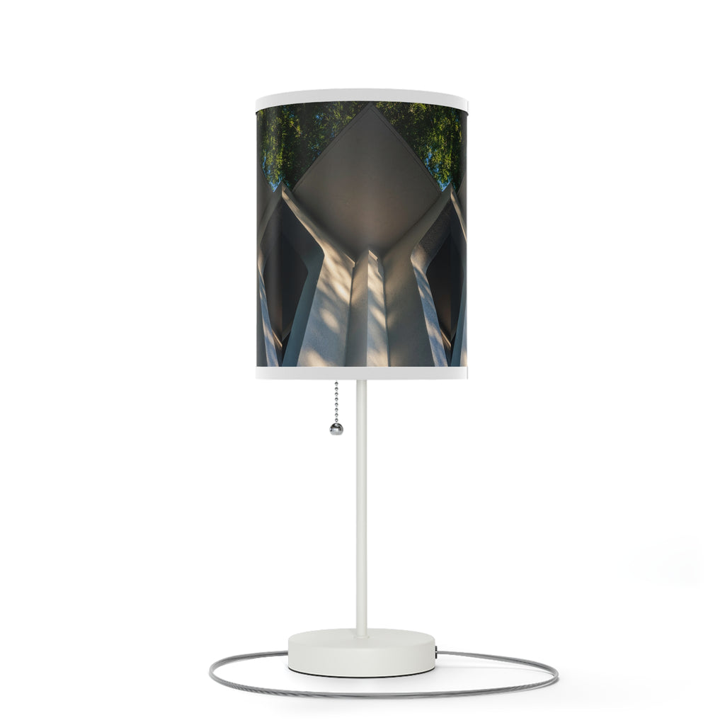 Geometric Corner Table Lamp