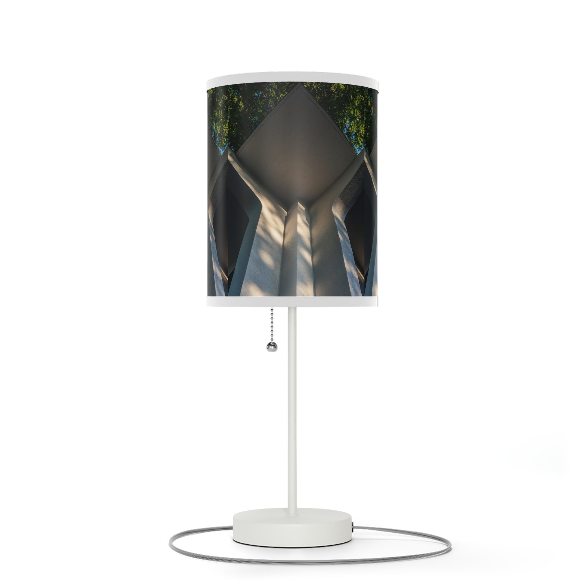 Geometric Corner Table Lamp