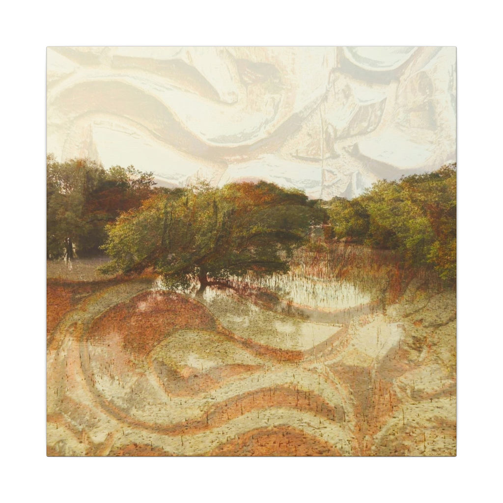 Serene Mangroves Canvas