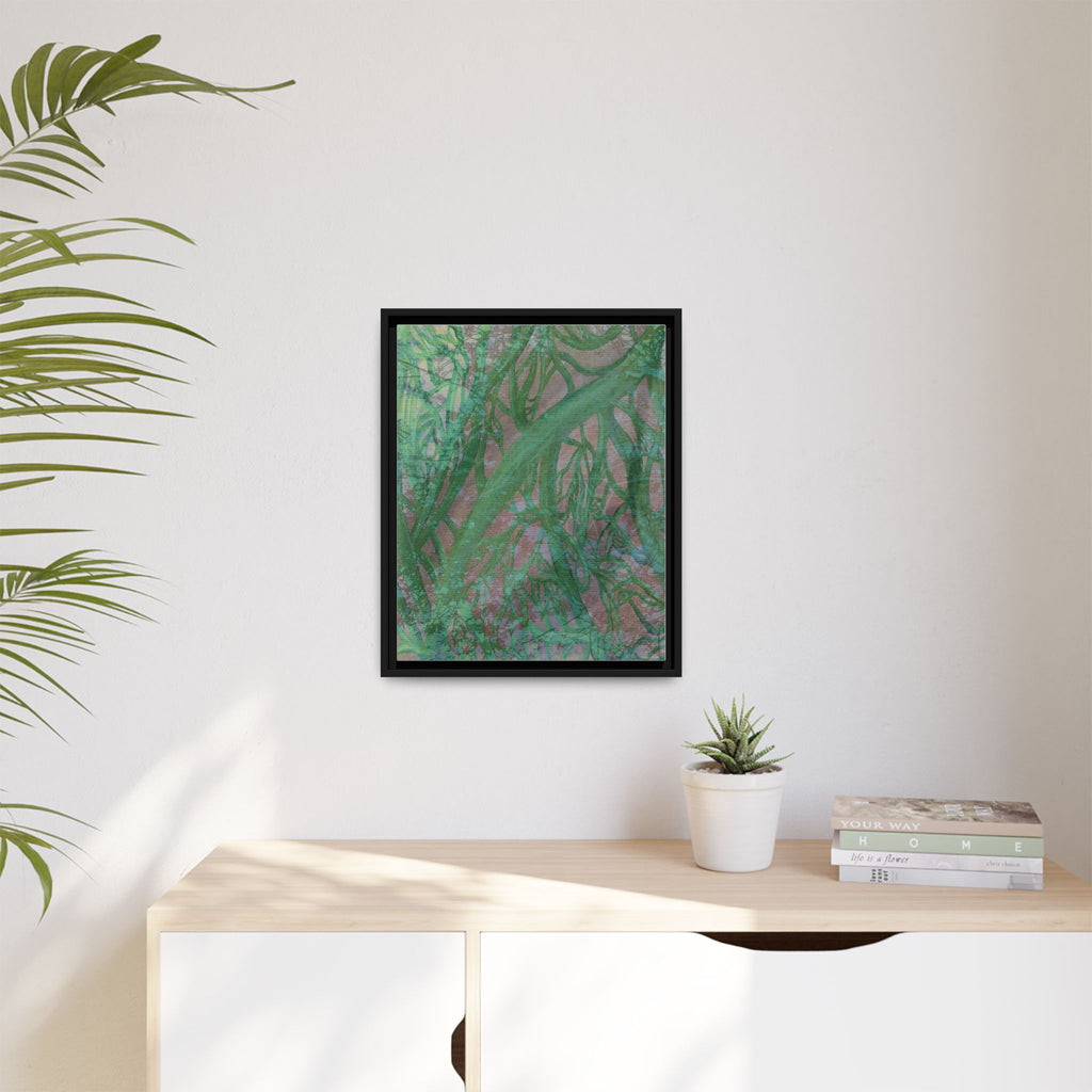 Inner Depths Framed Canvas Art