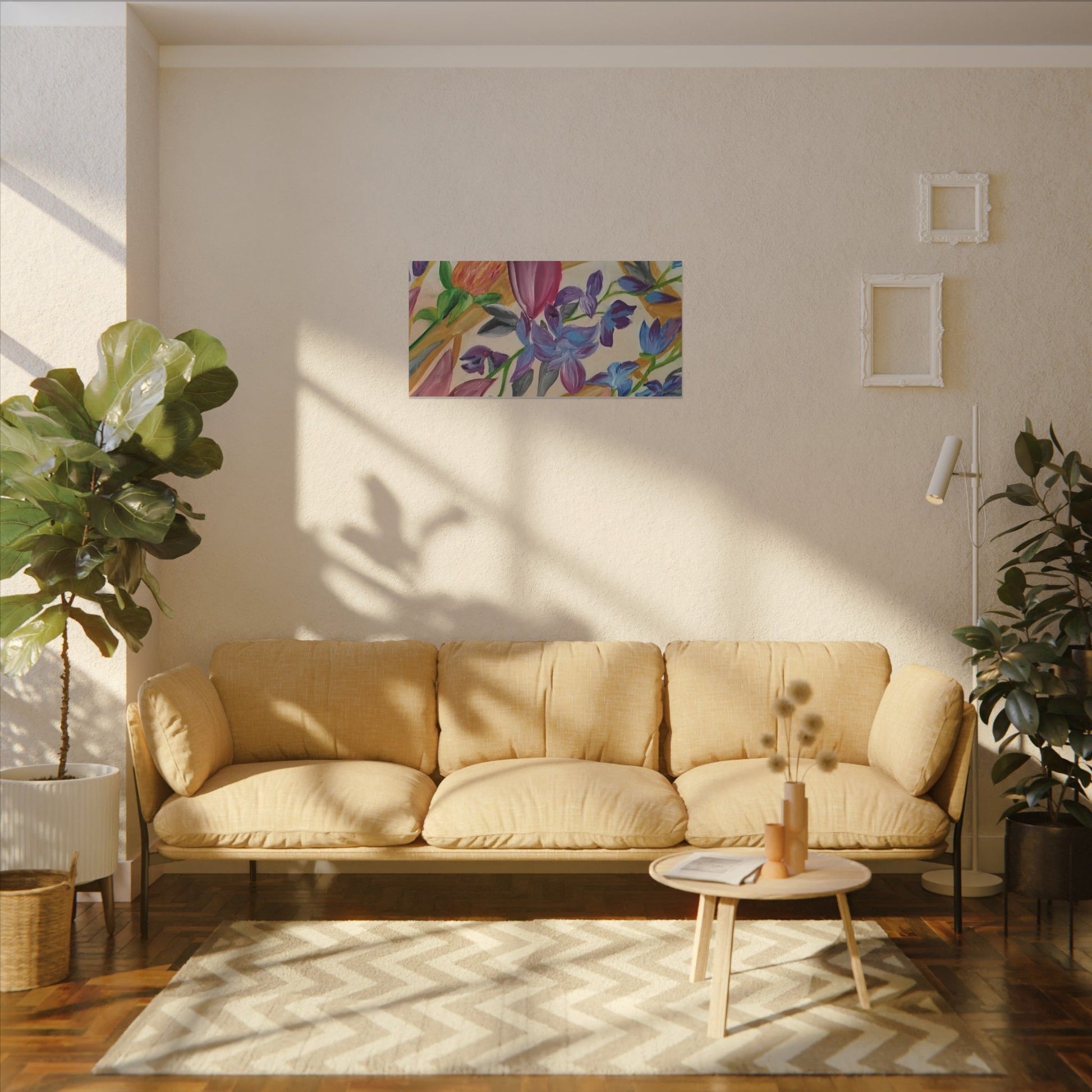 'A Dream of Flowers' Canvas