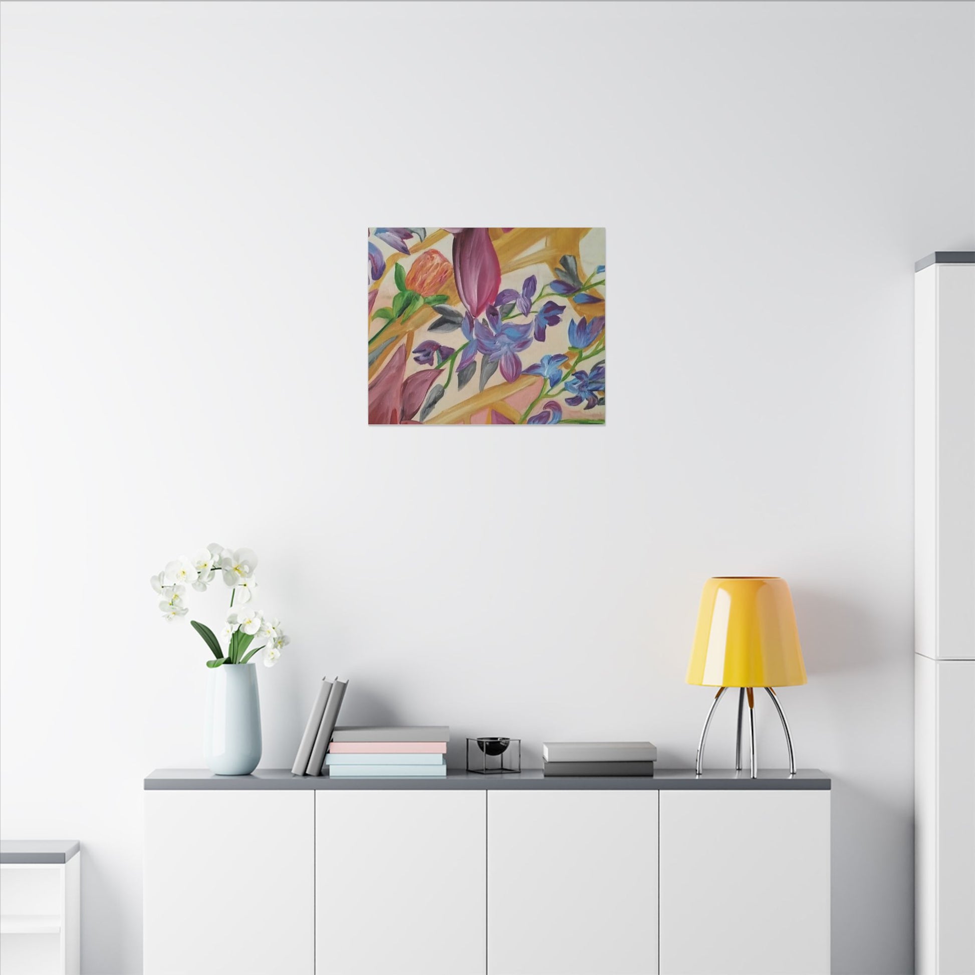 'A Dream of Flowers' Canvas