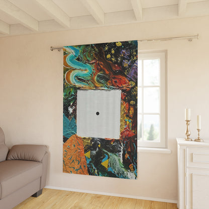 Headspace by James Sherwood Window Curtains (1 Piece)