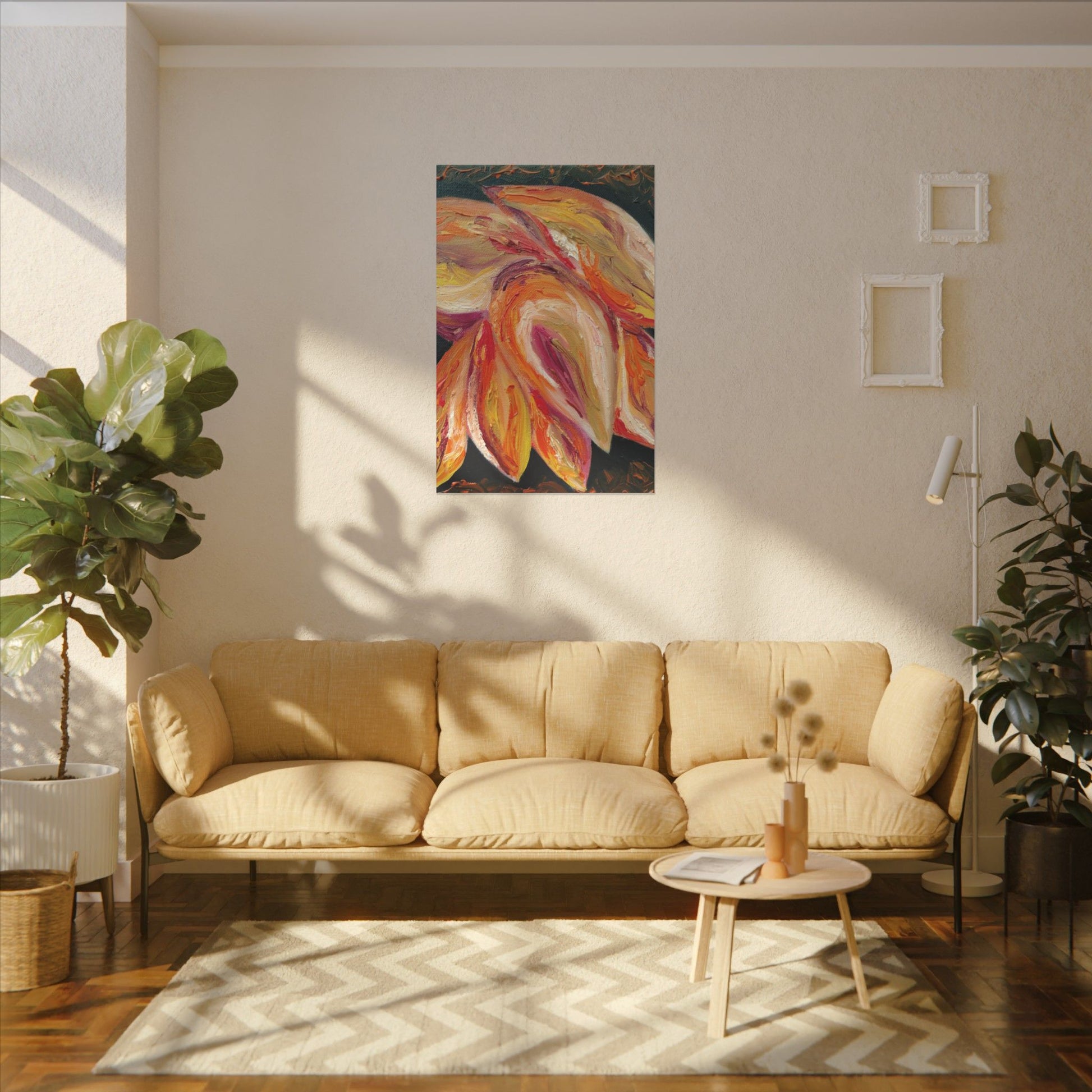 ' A Dramatic Awakening' Canvas