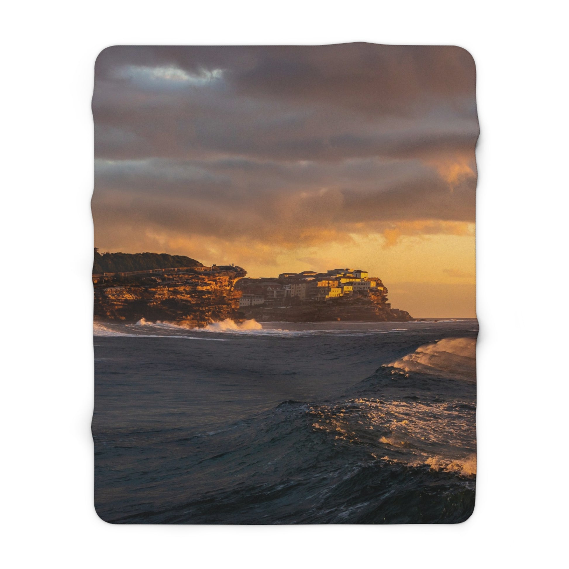 Bronte Surf Fleece Blanket