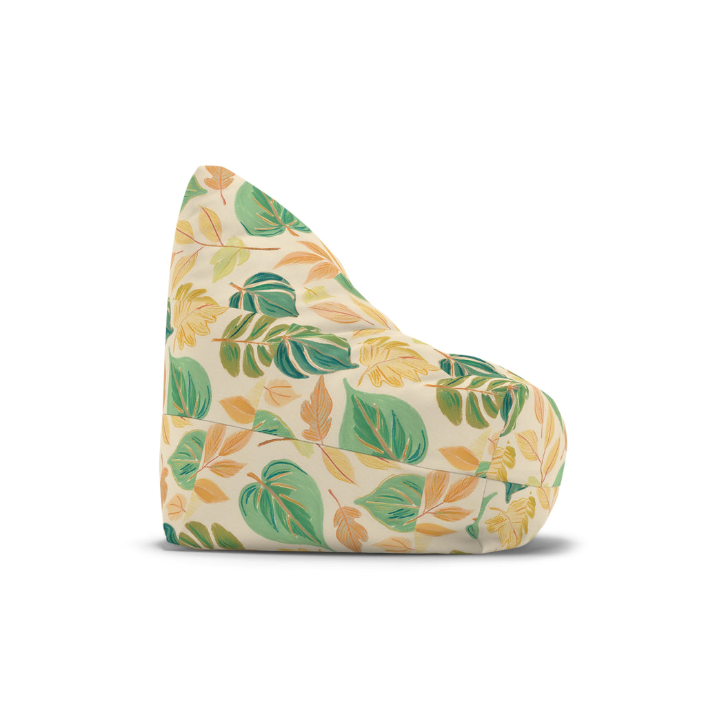 Calm Leaves Bean Bag Chair Cover