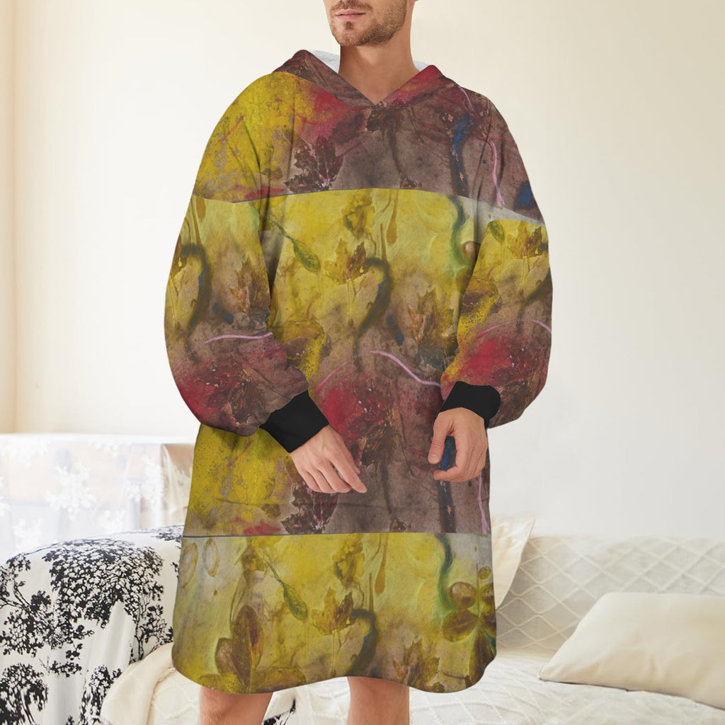 Natur b by Eskild Beck Unisex Blanket Hoodie