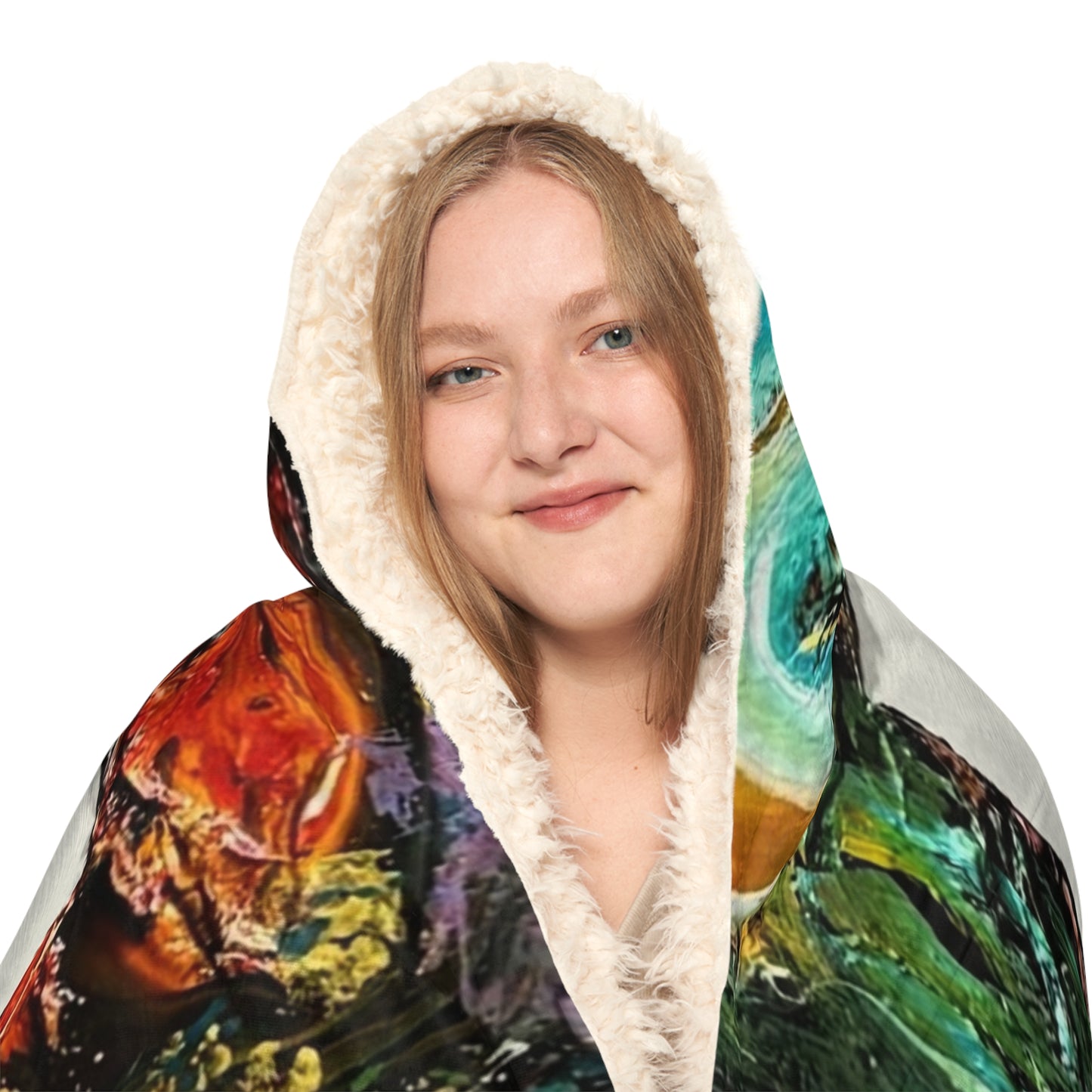 Headspace by James Sherwood Snuggle Blanket