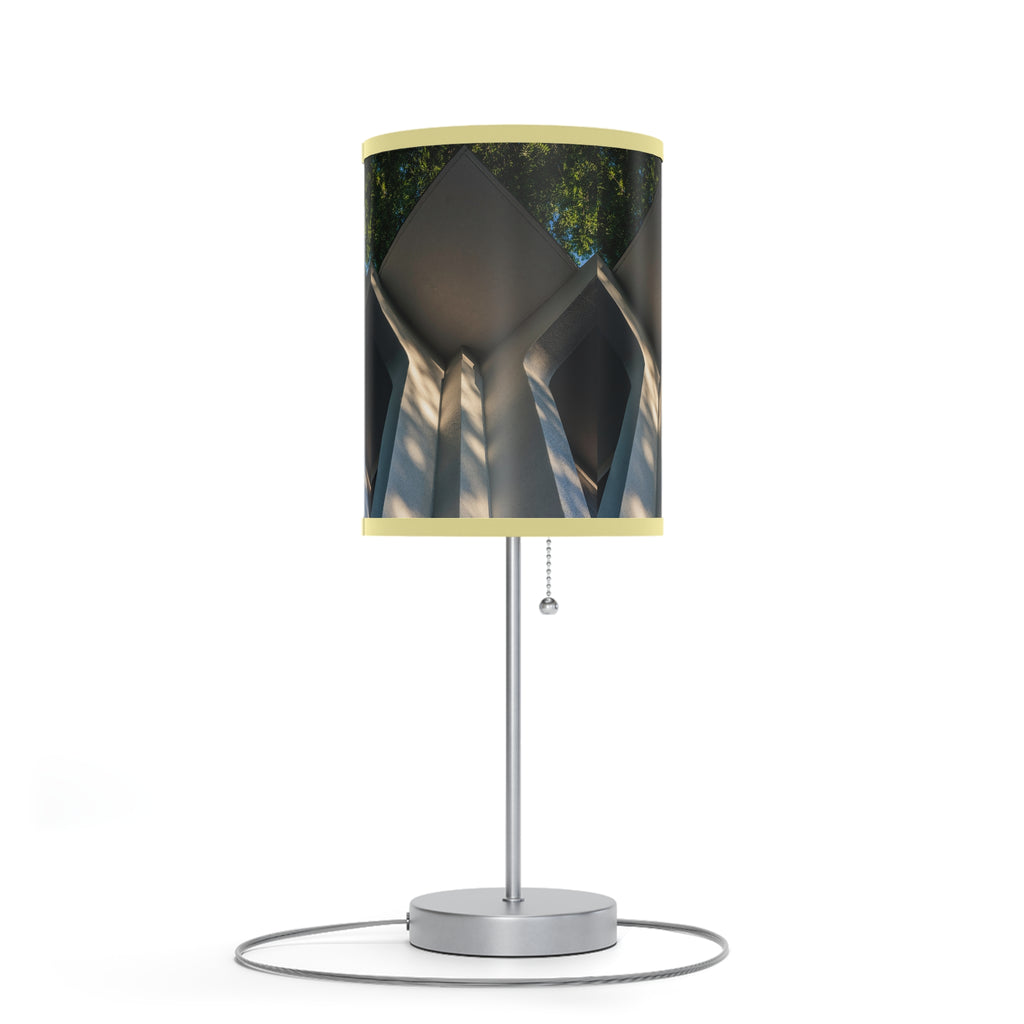 Geometric Corner Table Lamp