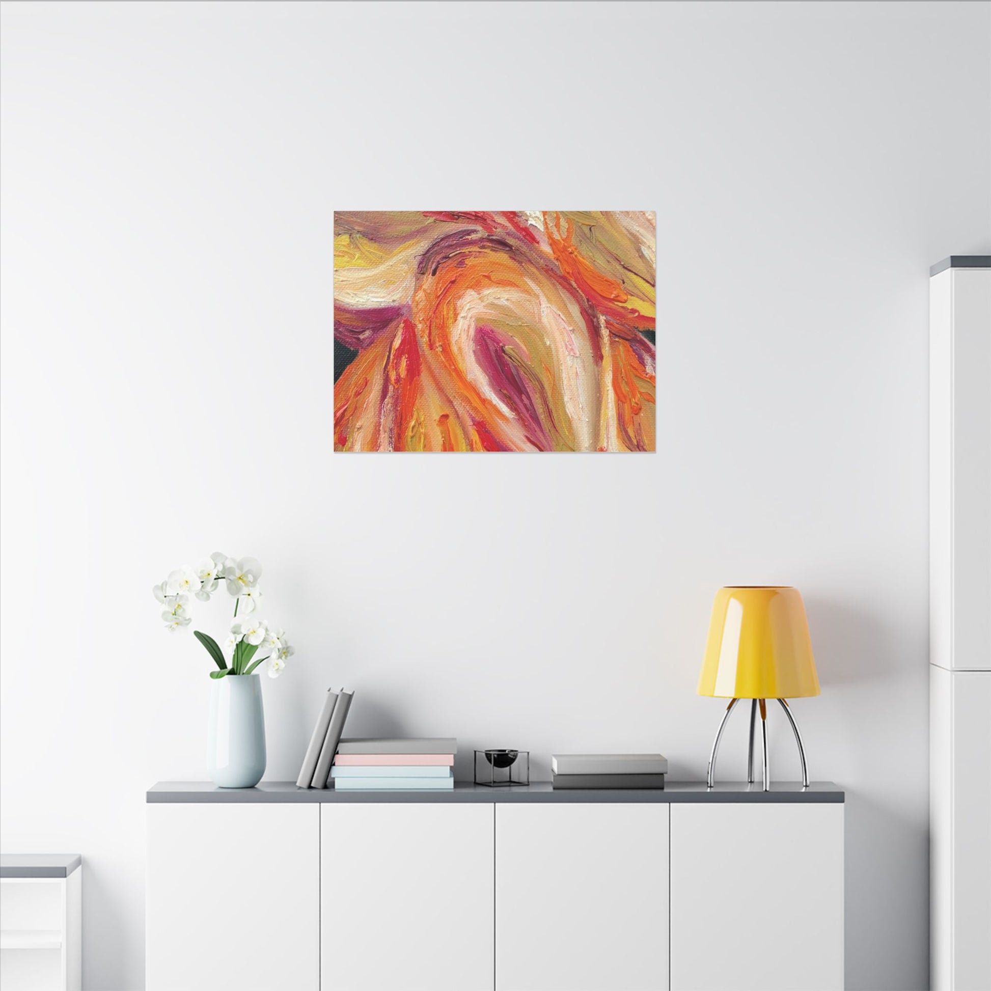 ' A Dramatic Awakening' Canvas