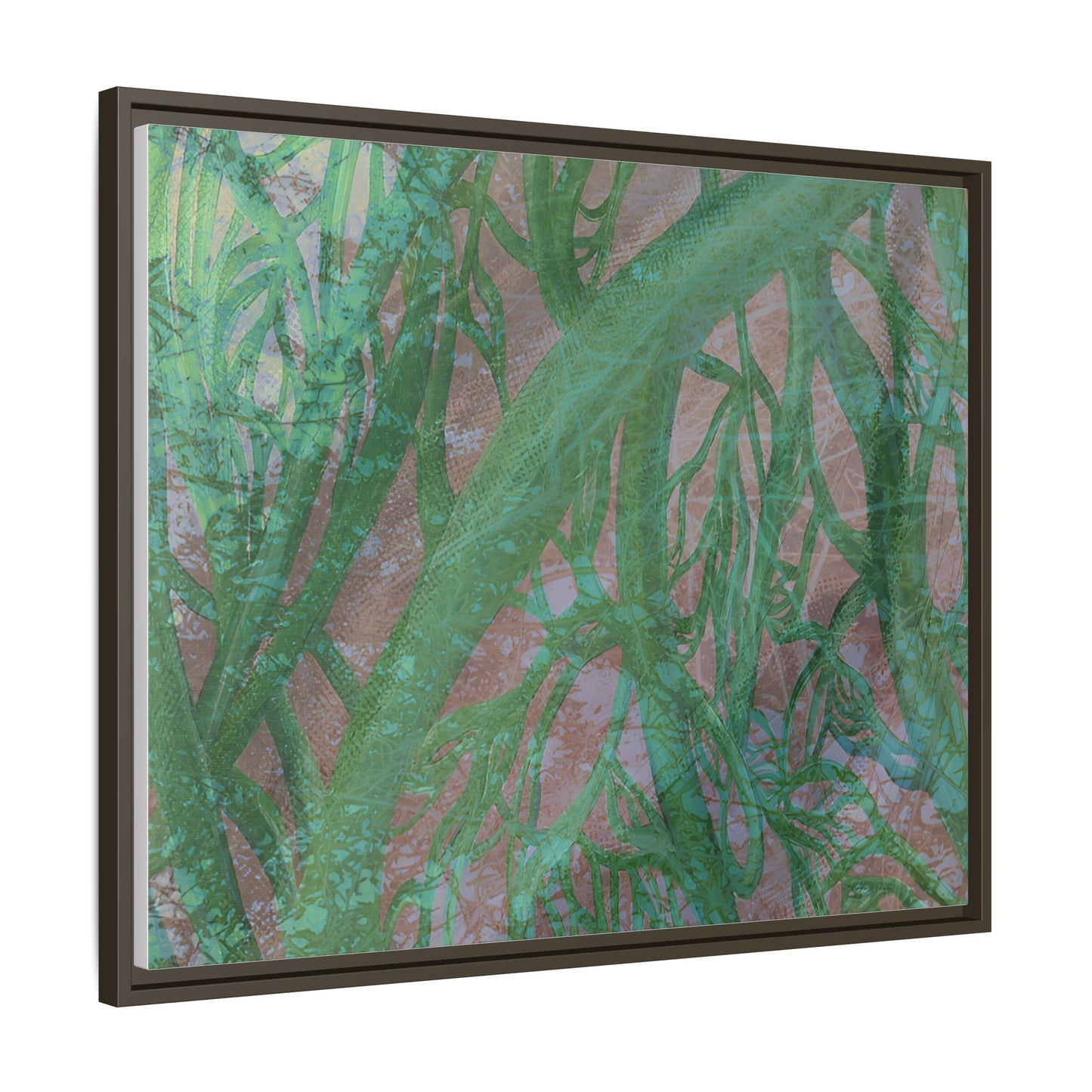 Inner Depths Framed Canvas Art
