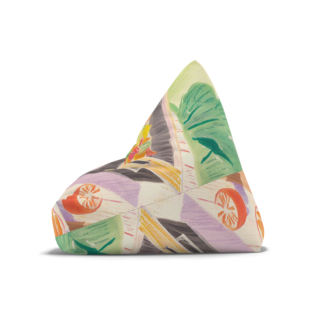 Food Bean Bag Chair Cover