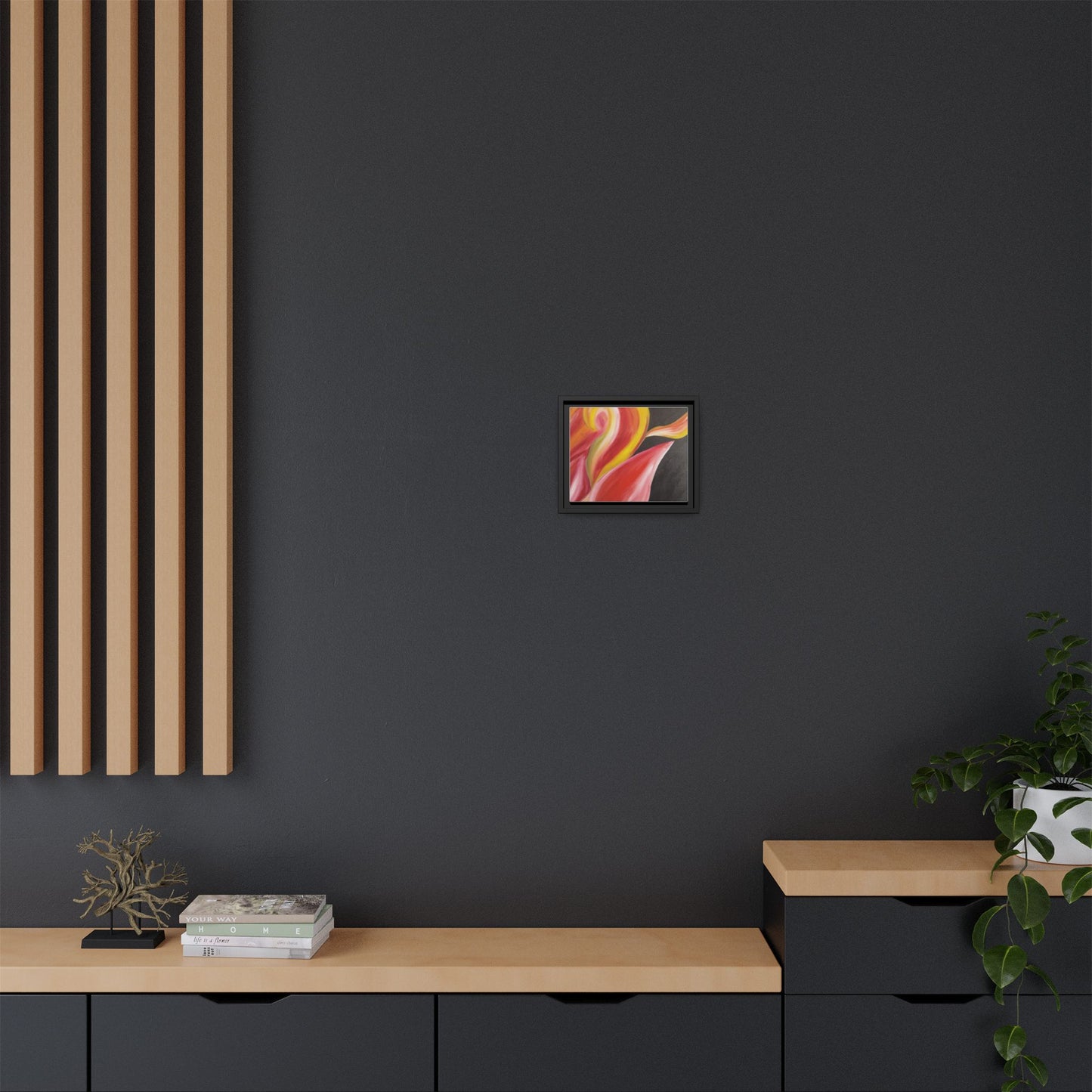 'A Autistic Phoenix' Framed Canvas Art