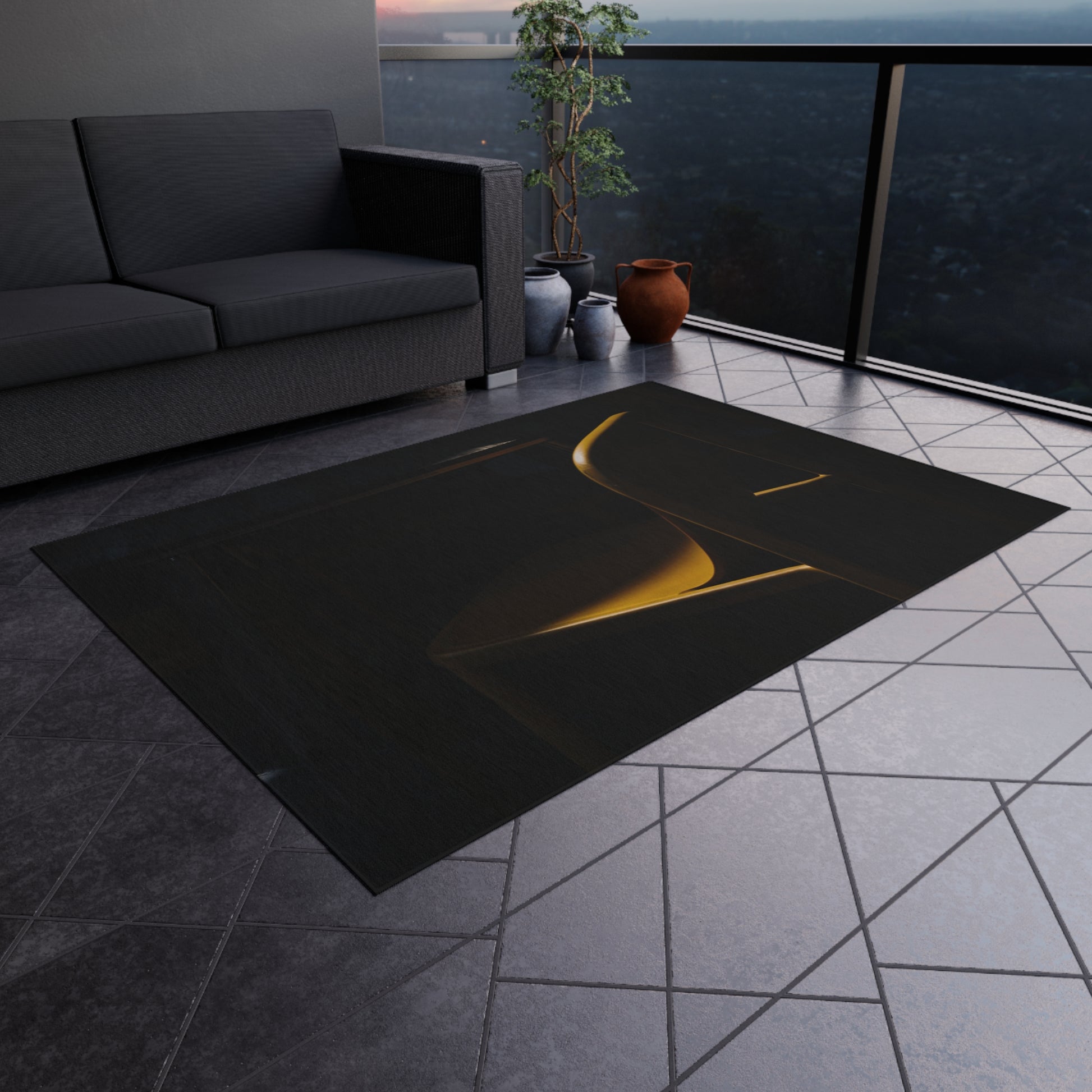 Shadow Chair Outdoor Rug