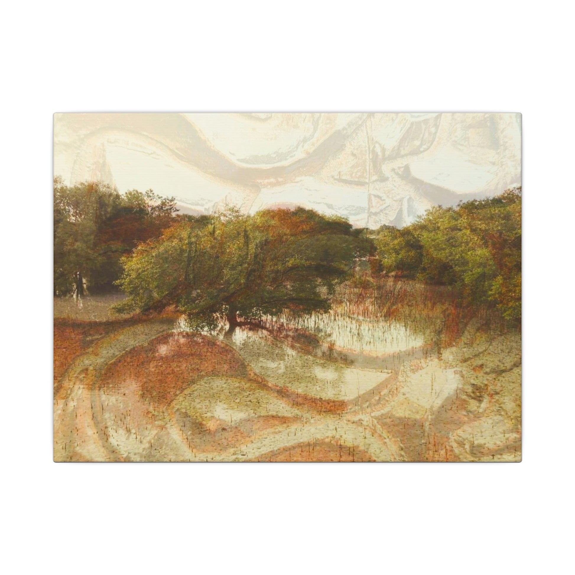 Serene Mangroves Canvas
