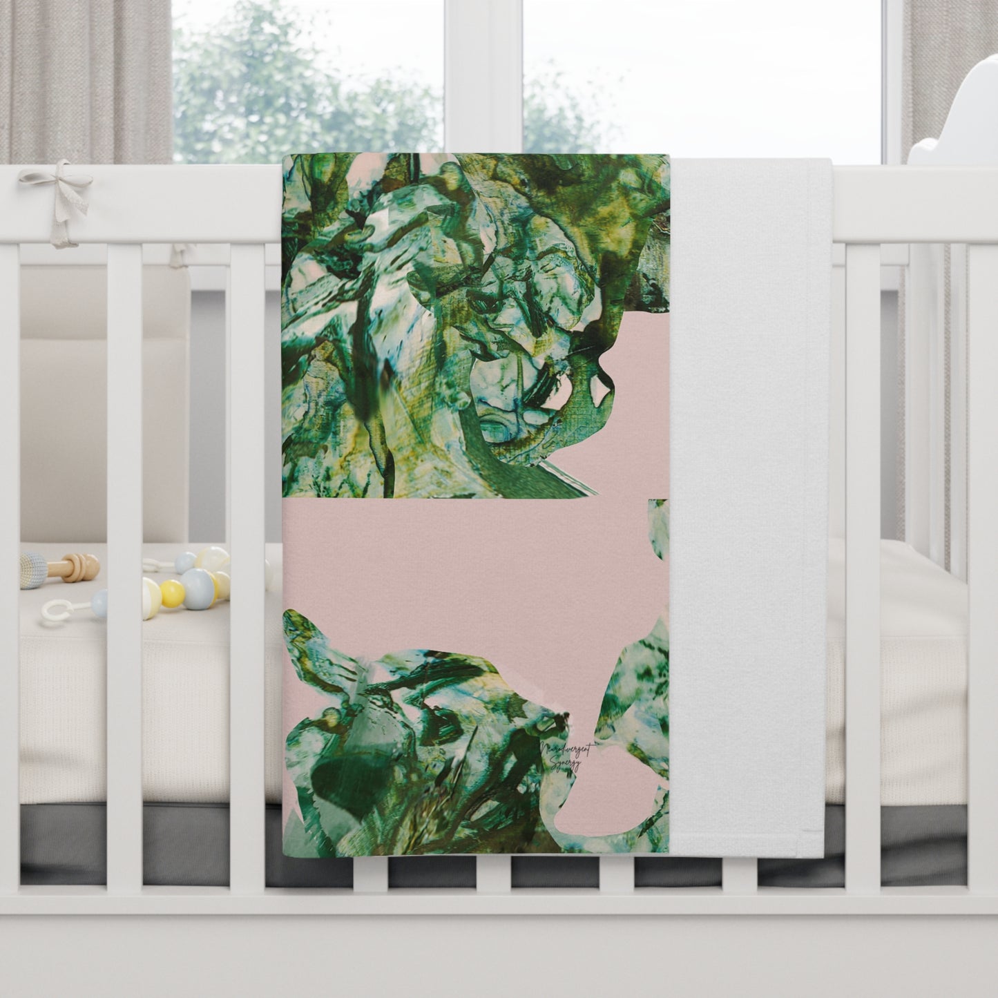 Vegetating by Lu Meng Soft Fleece Baby Blanket