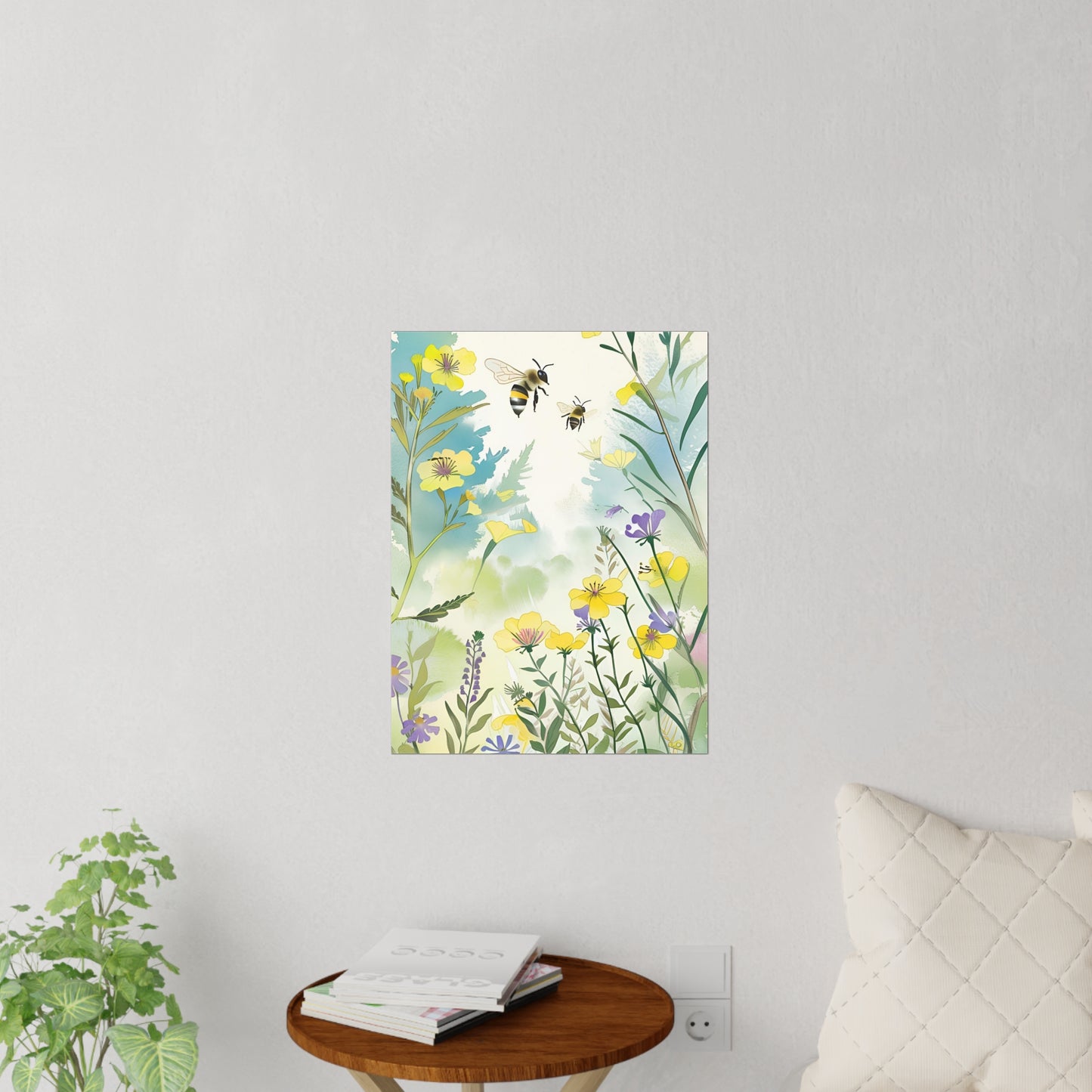 Bee Garden Wall Decals