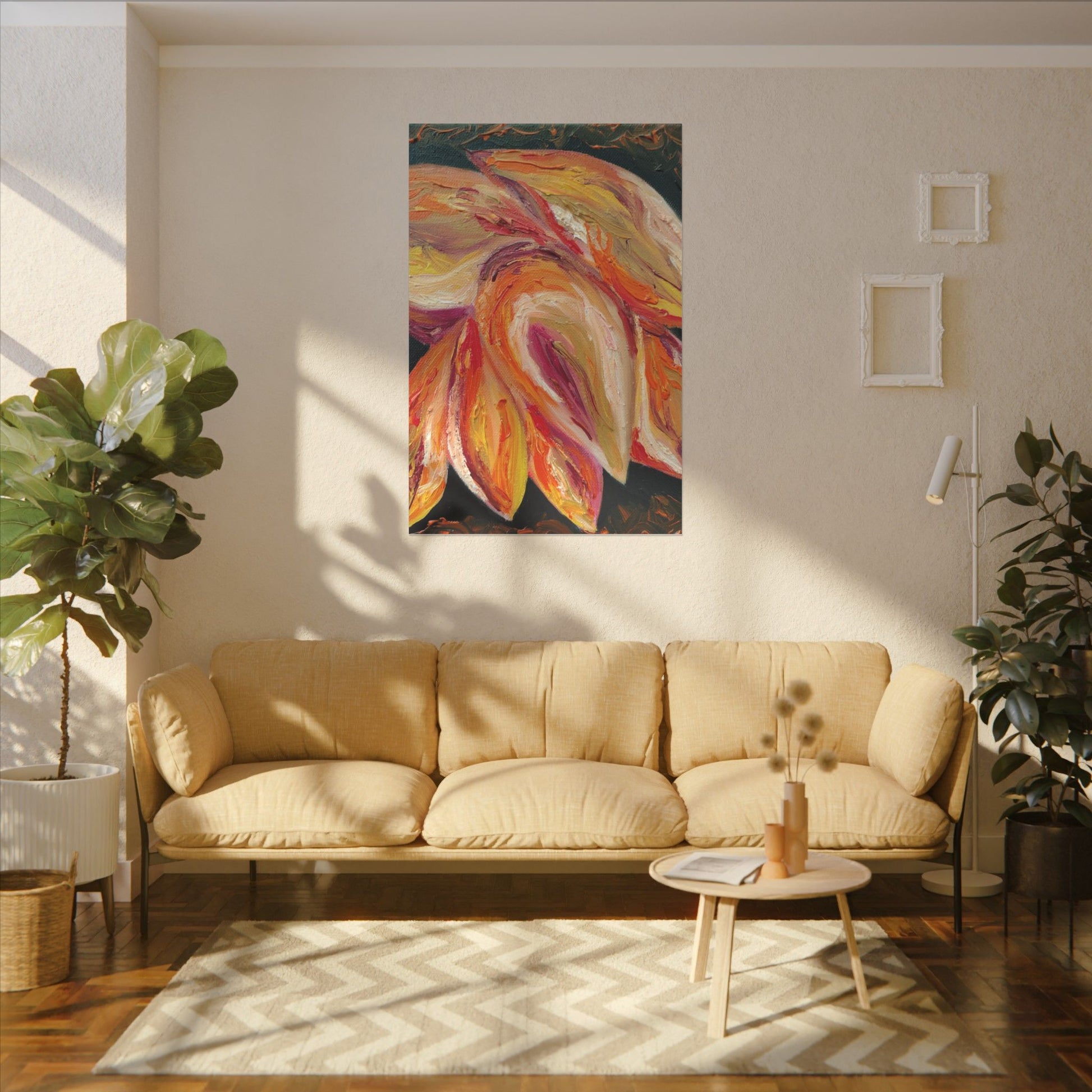 ' A Dramatic Awakening' Canvas