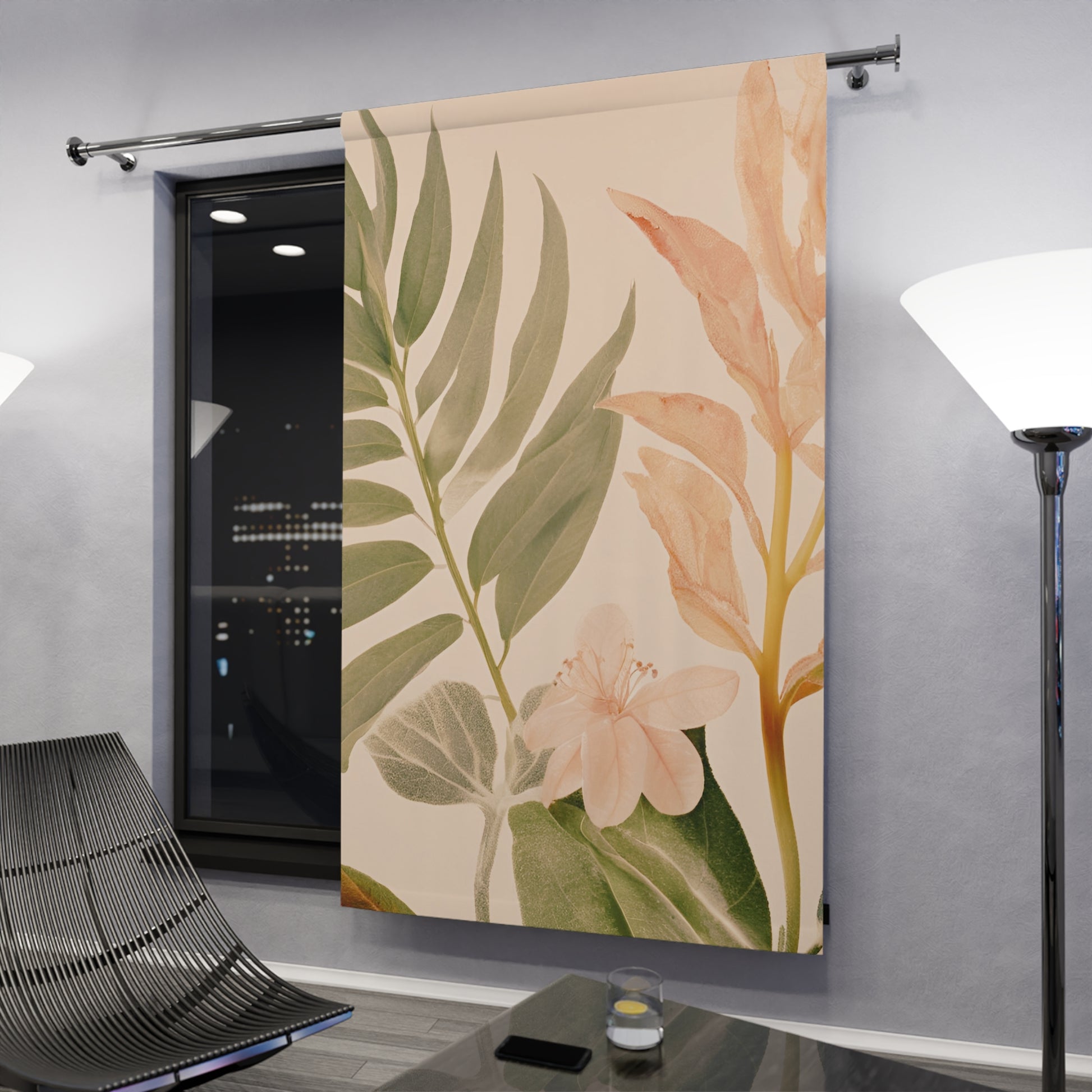 Nature's Aura Window Curtains (1 Piece)