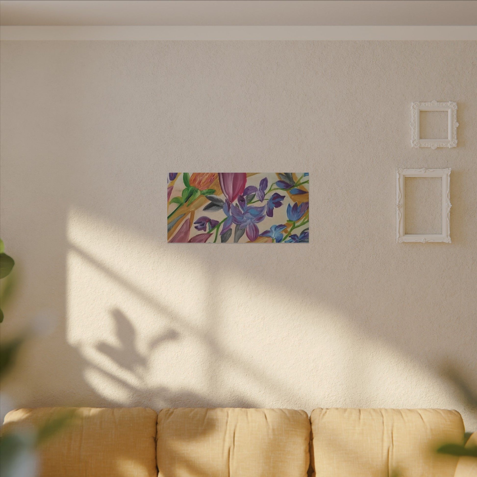 'A Dream of Flowers' Canvas