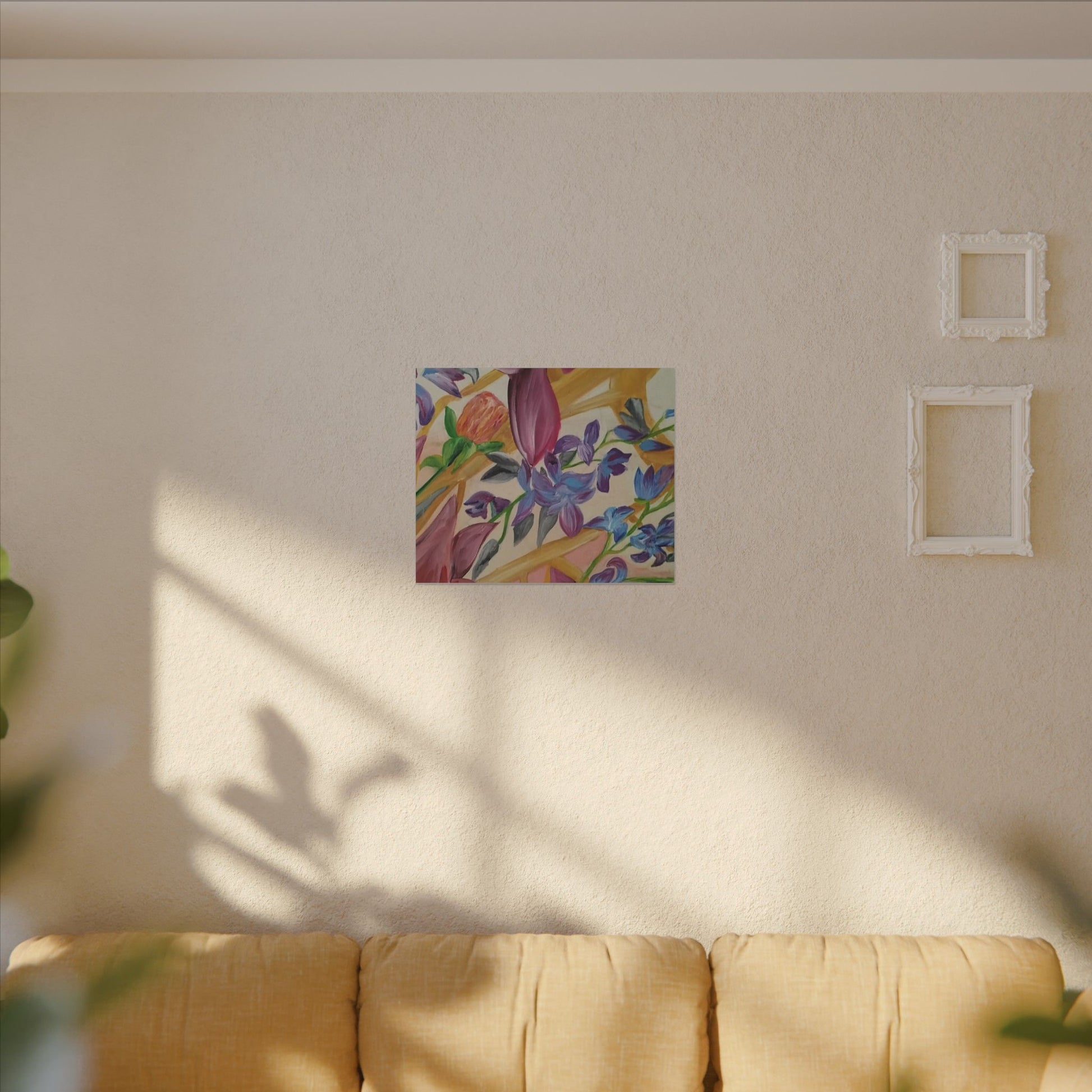 'A Dream of Flowers' Canvas