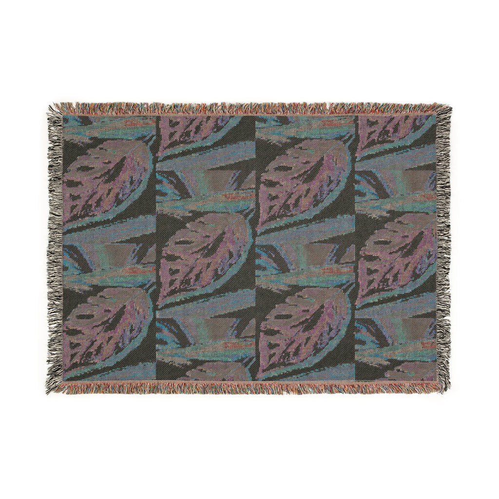 The Leaf  100% Cotton Cozy Blanket