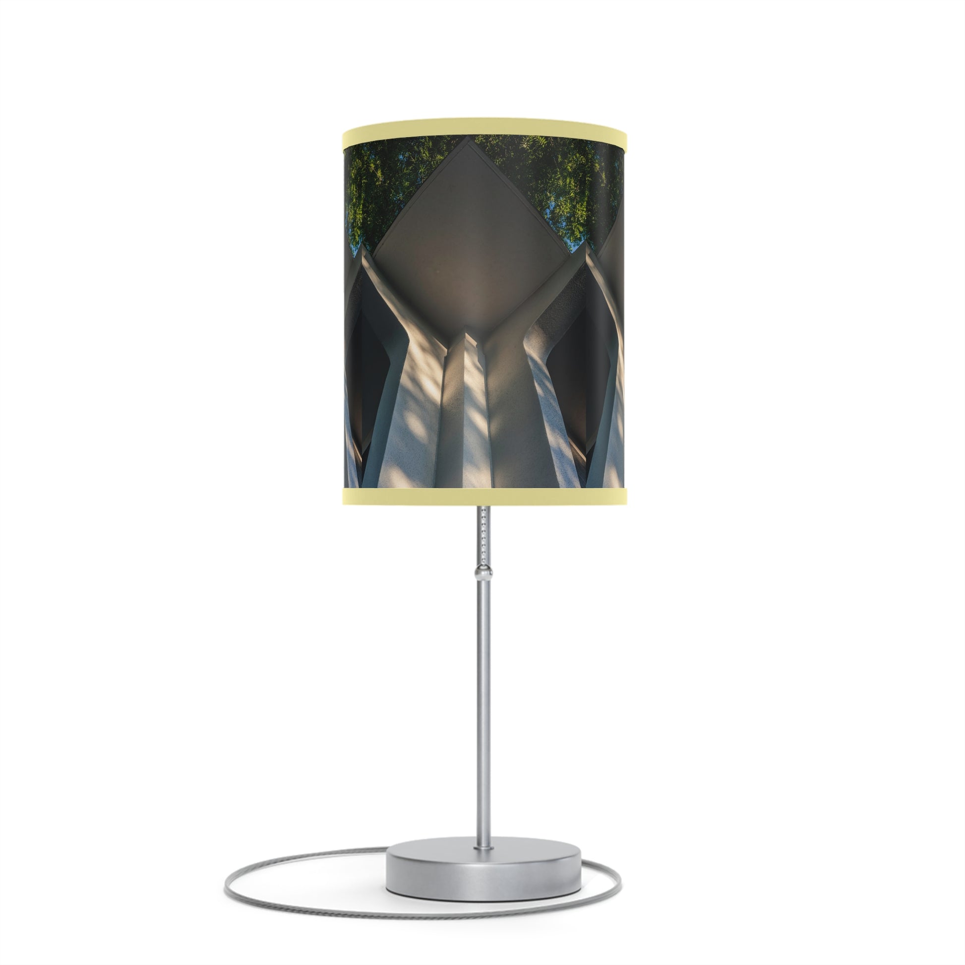 Geometric Corner Table Lamp