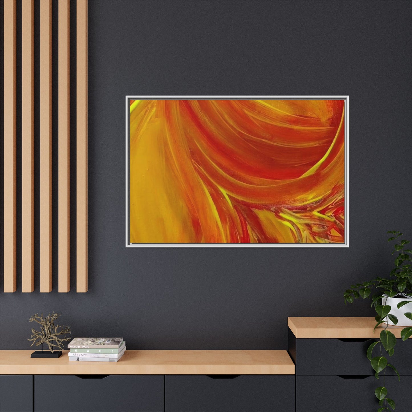 'Autumn' Framed Canvas Art