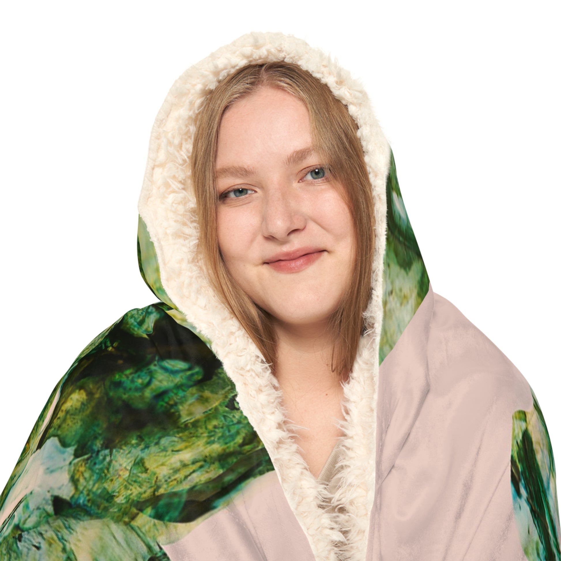 Vegetating  by Lu Meng  Snuggle Blanket