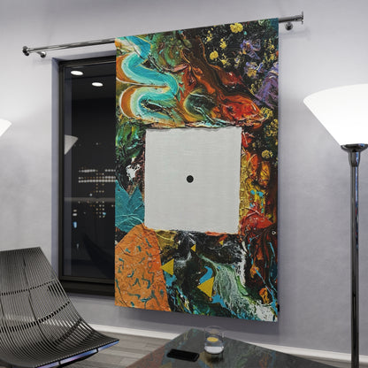 Headspace by James Sherwood Window Curtains (1 Piece)