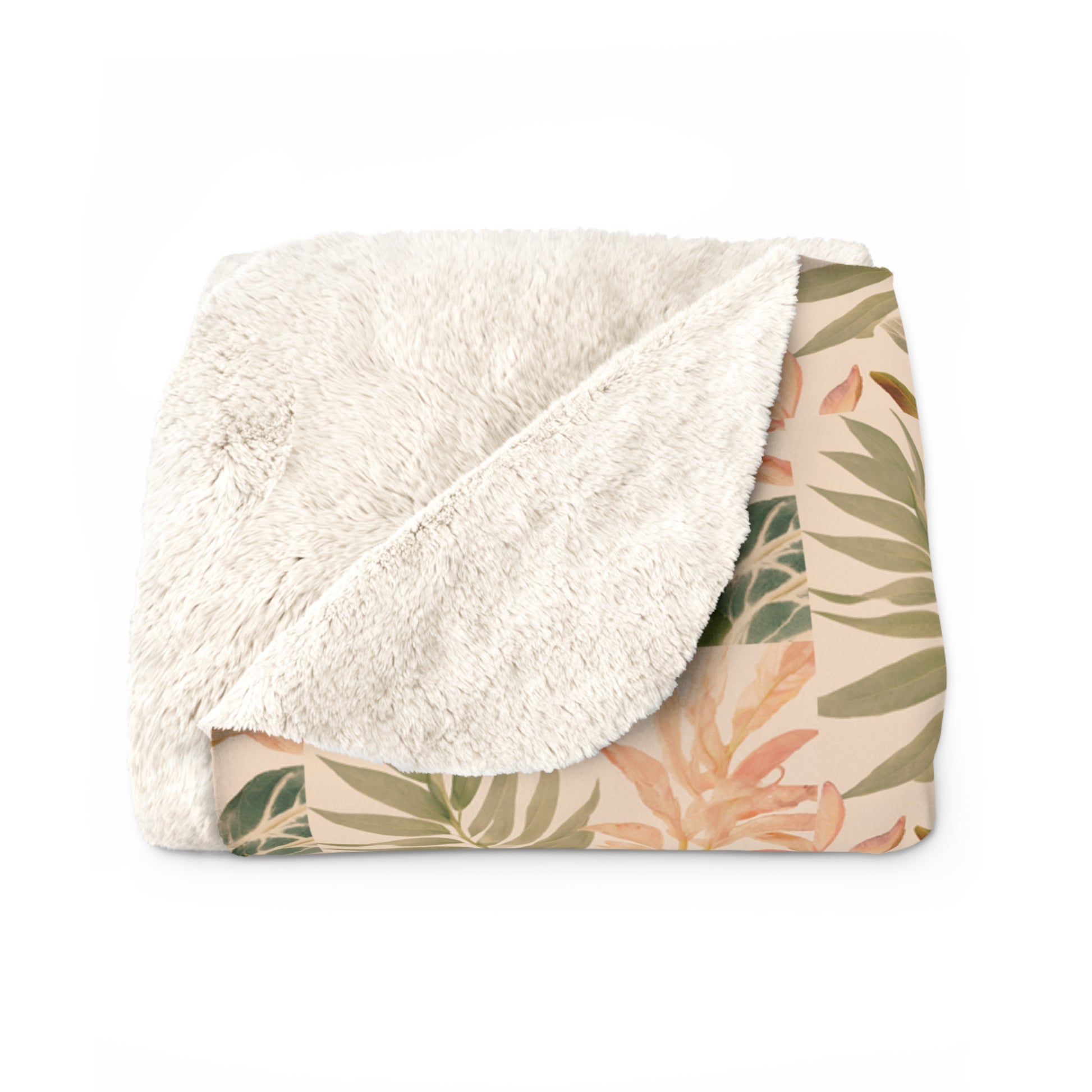 Nature's Aura Sherpa Fleece Blanket