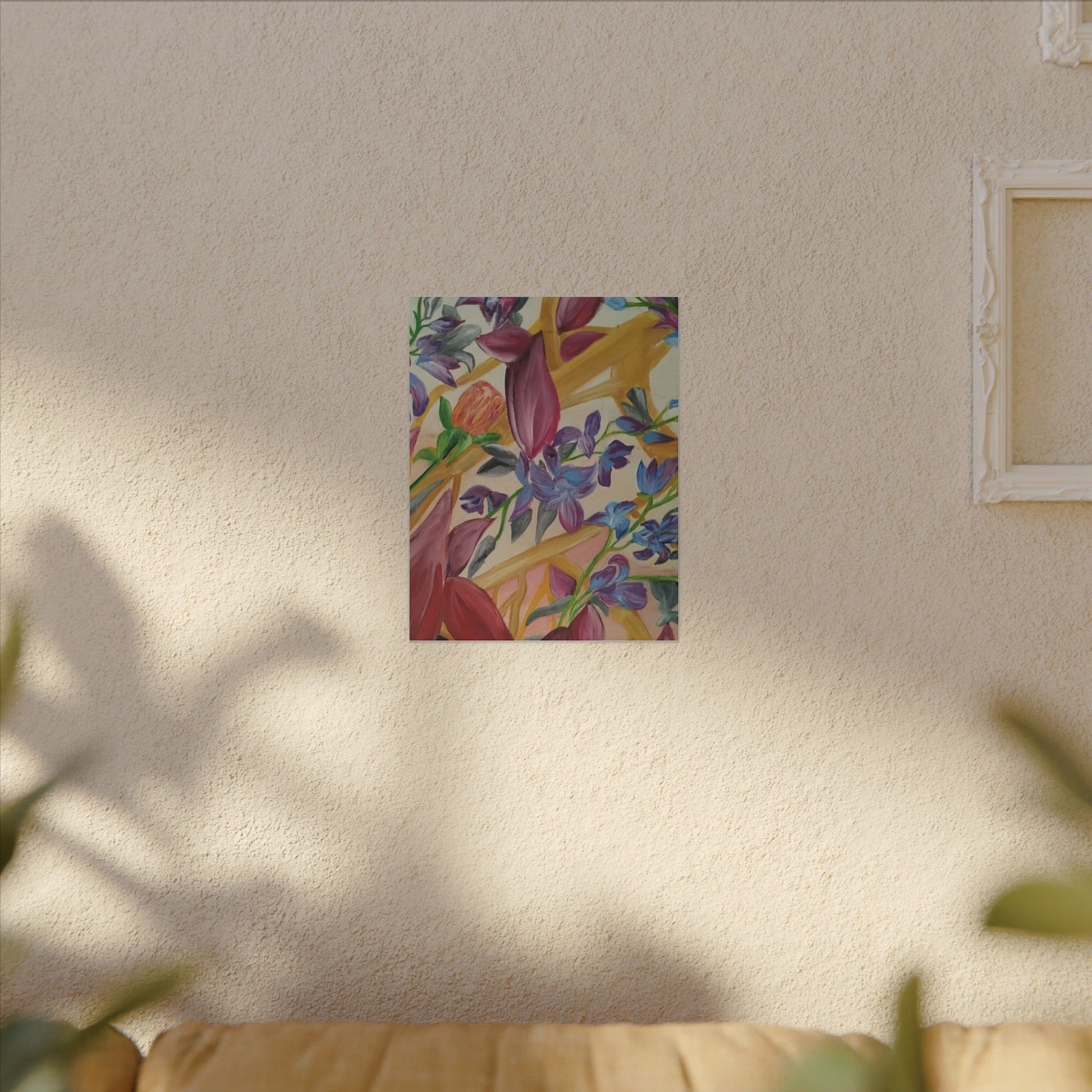 'A Dream of Flowers' Canvas