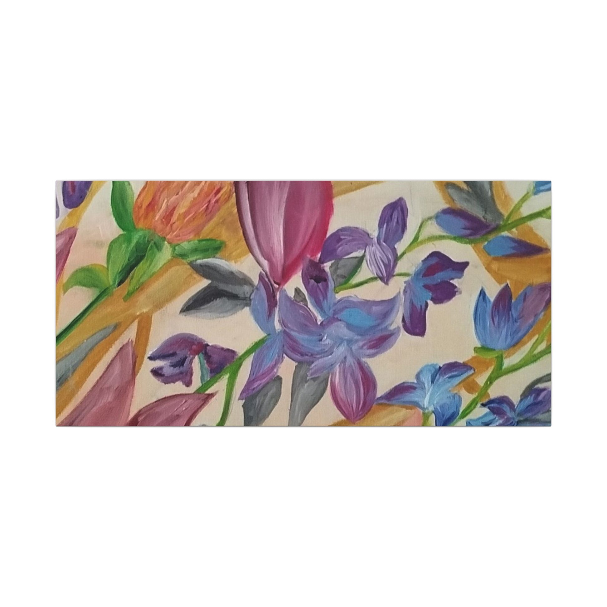 'A Dream of Flowers' Canvas