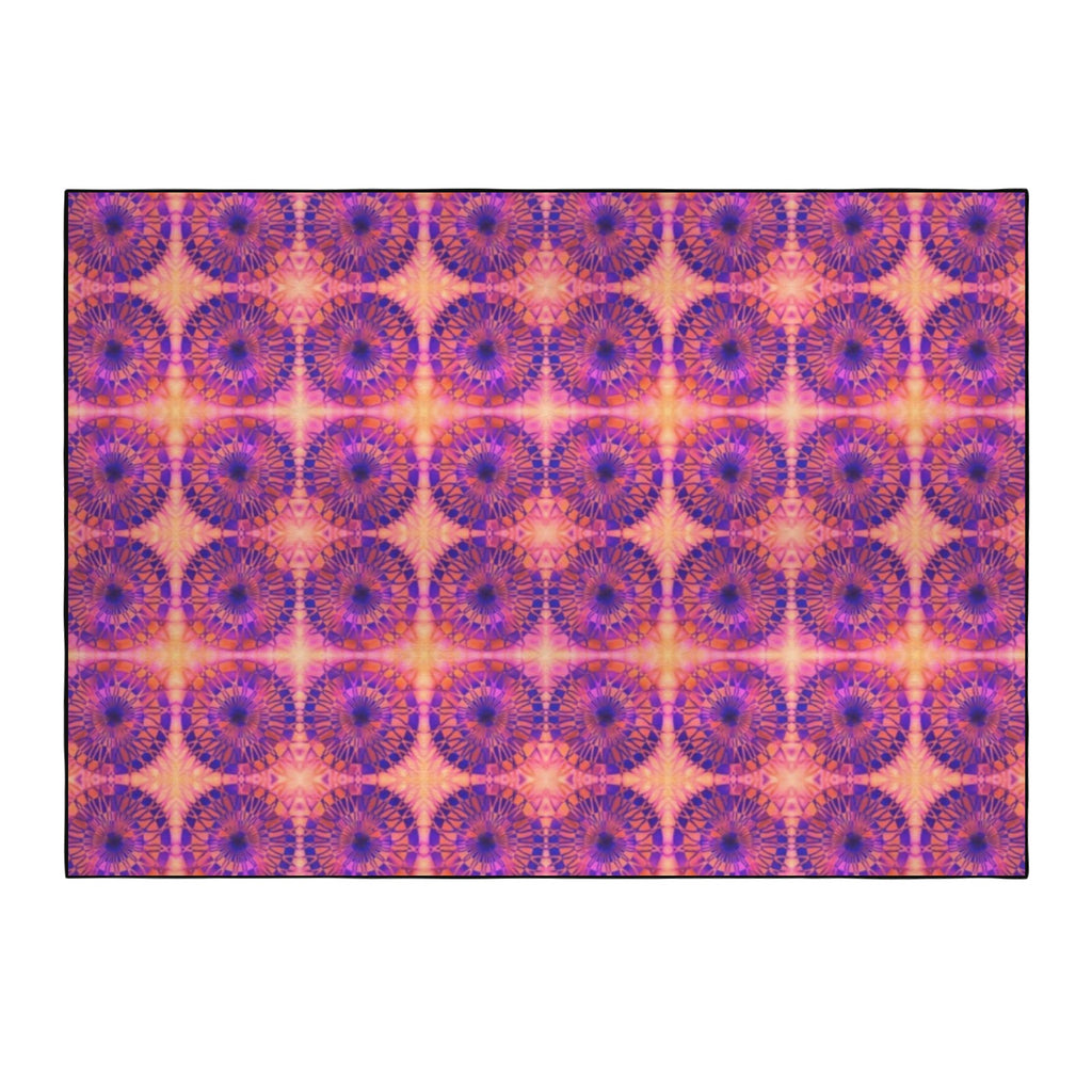 Net Circles by Uta Feinstein Area Rug