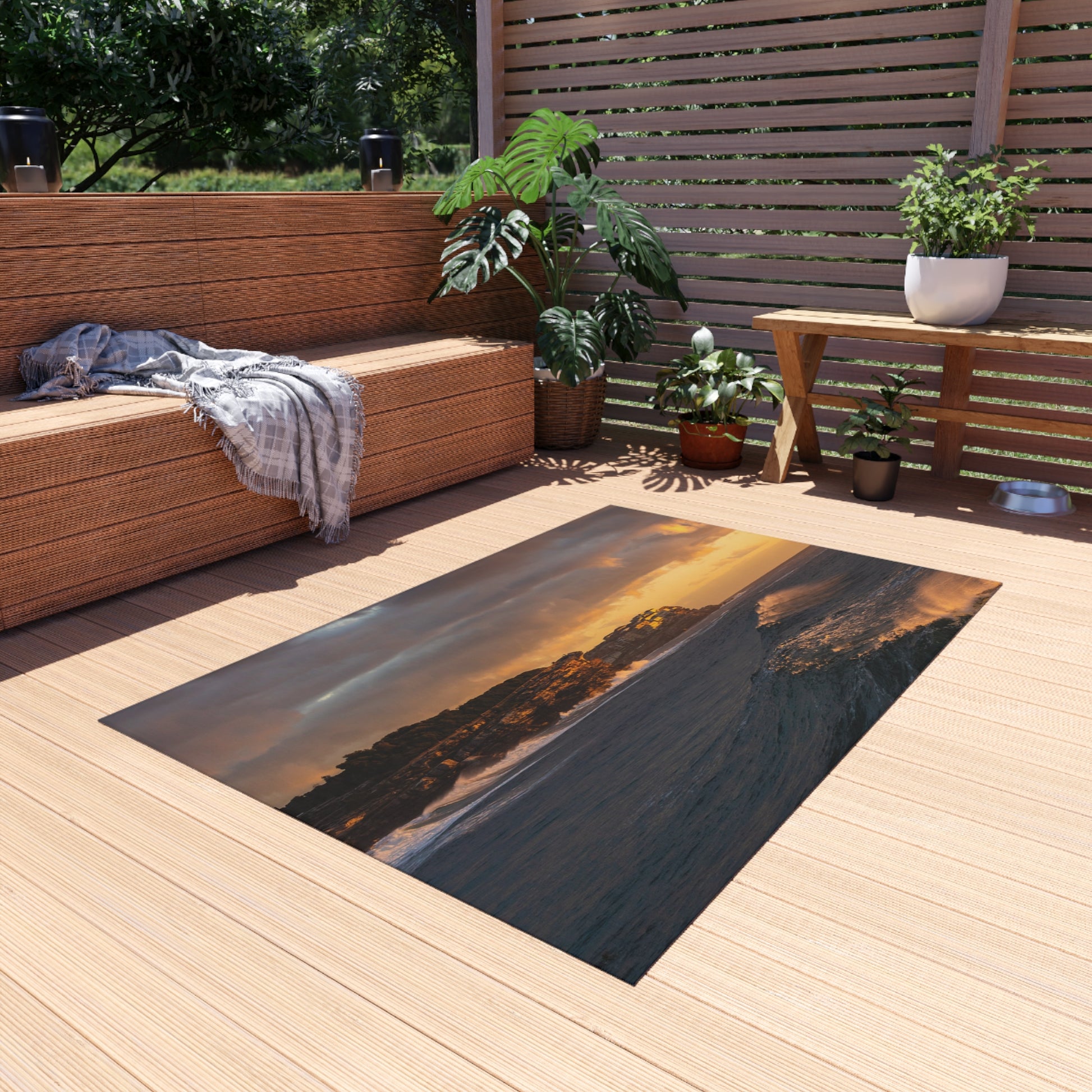 Bronte Surf Outdoor Rug
