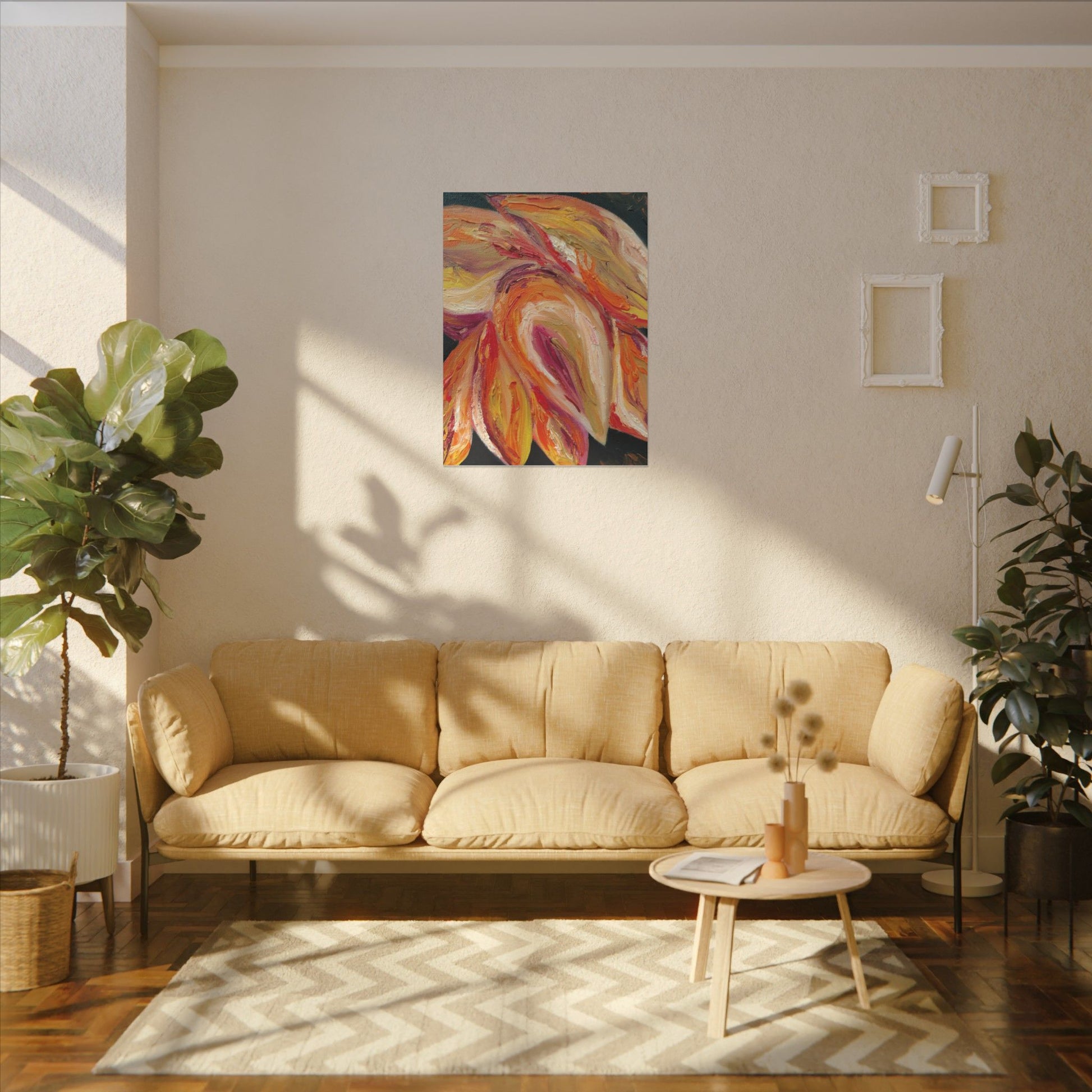 ' A Dramatic Awakening' Canvas
